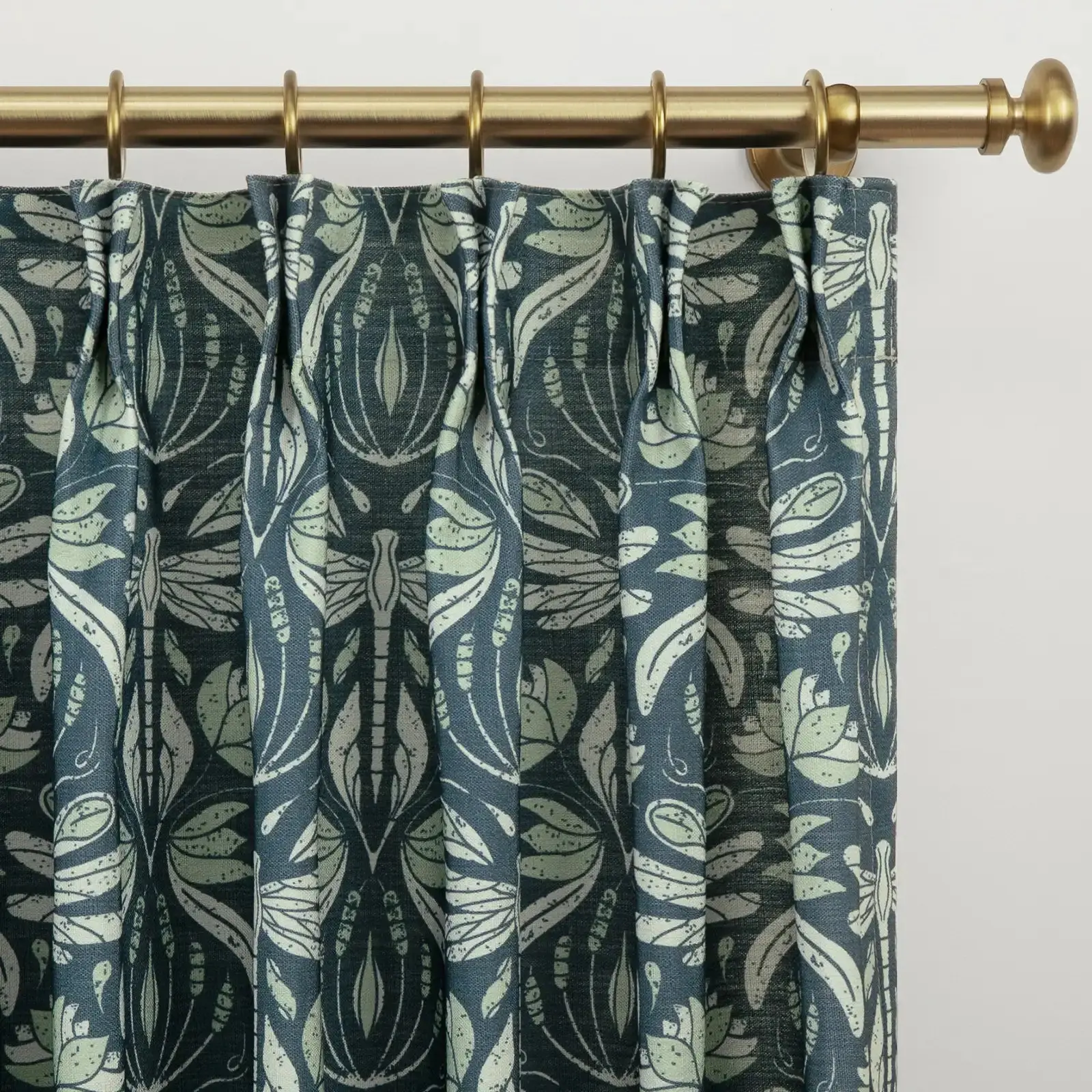 Kate Frost Pattern Cotton Drapery Pleated - Image 15
