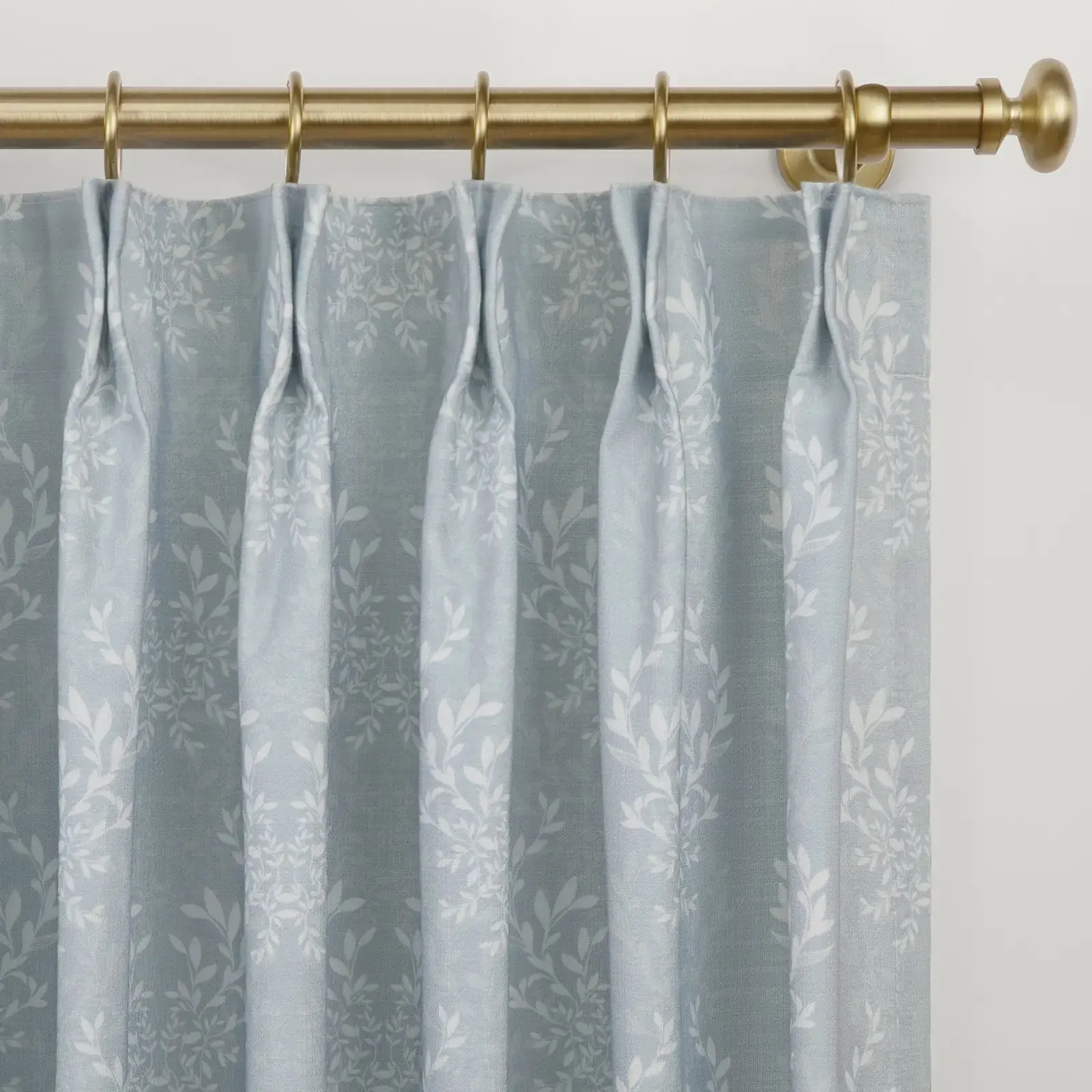 Kate Frost Pattern Cotton Drapery Pleated - Image 3