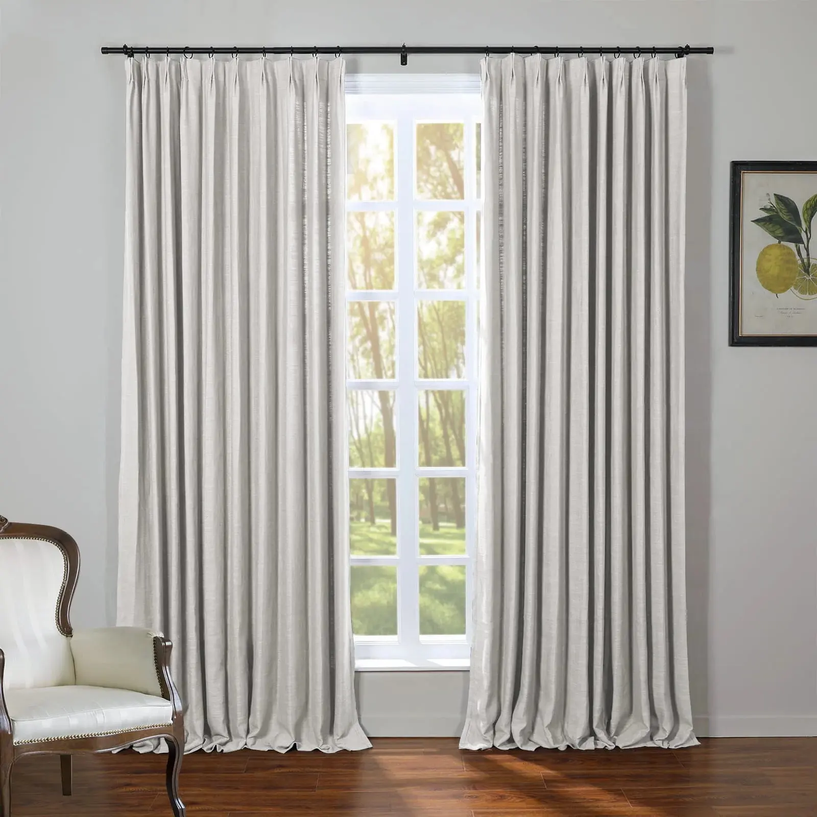Kyla Linen Drapery Pleated - Image 102