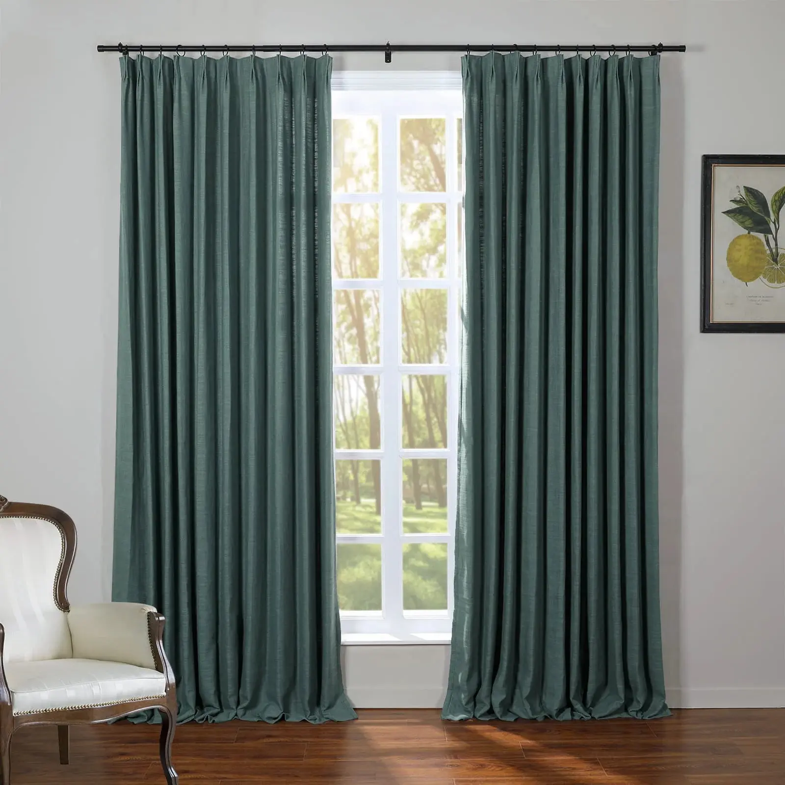 Kyla Linen Drapery Pleated - Image 114