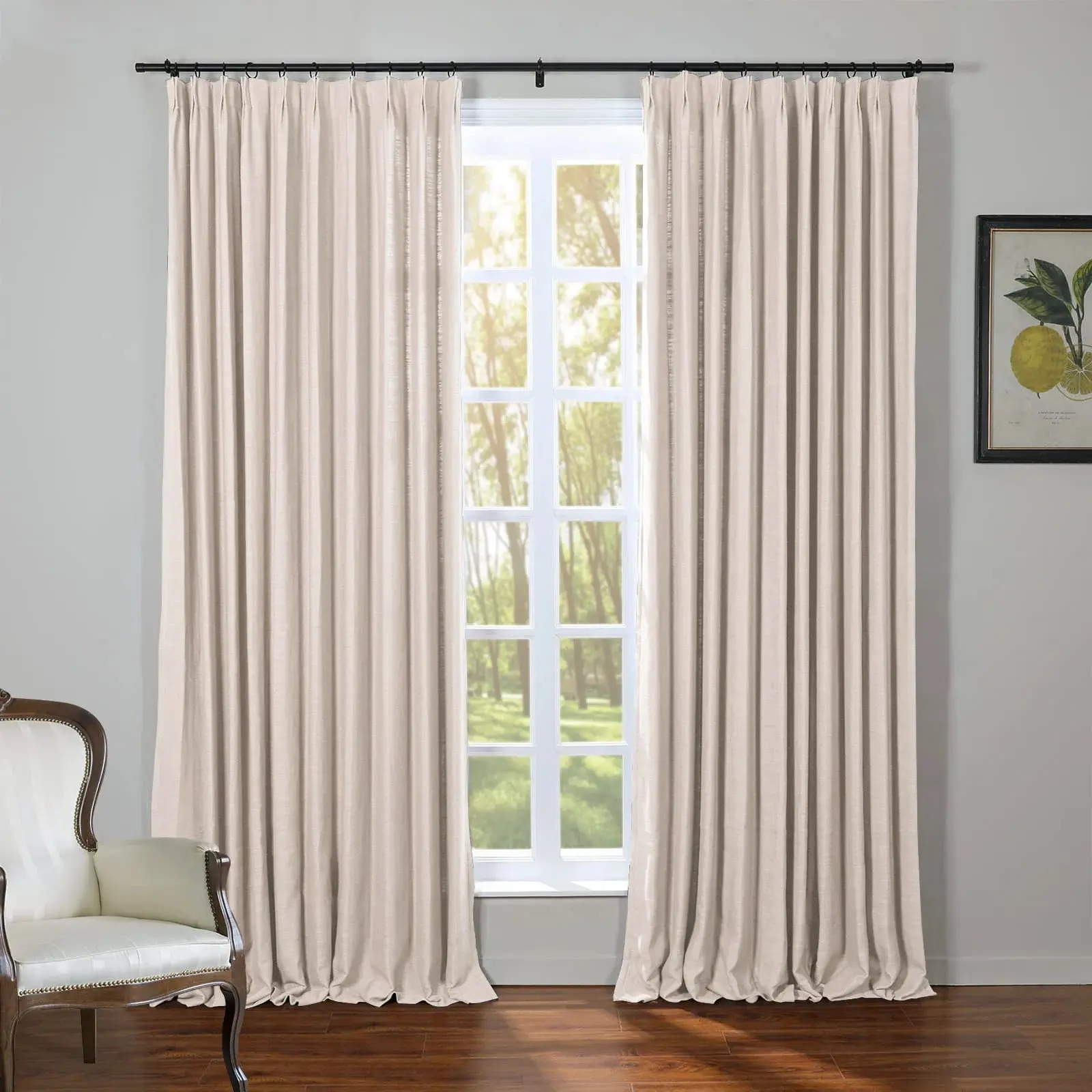 Kyla Linen Drapery Pleated - Image 118