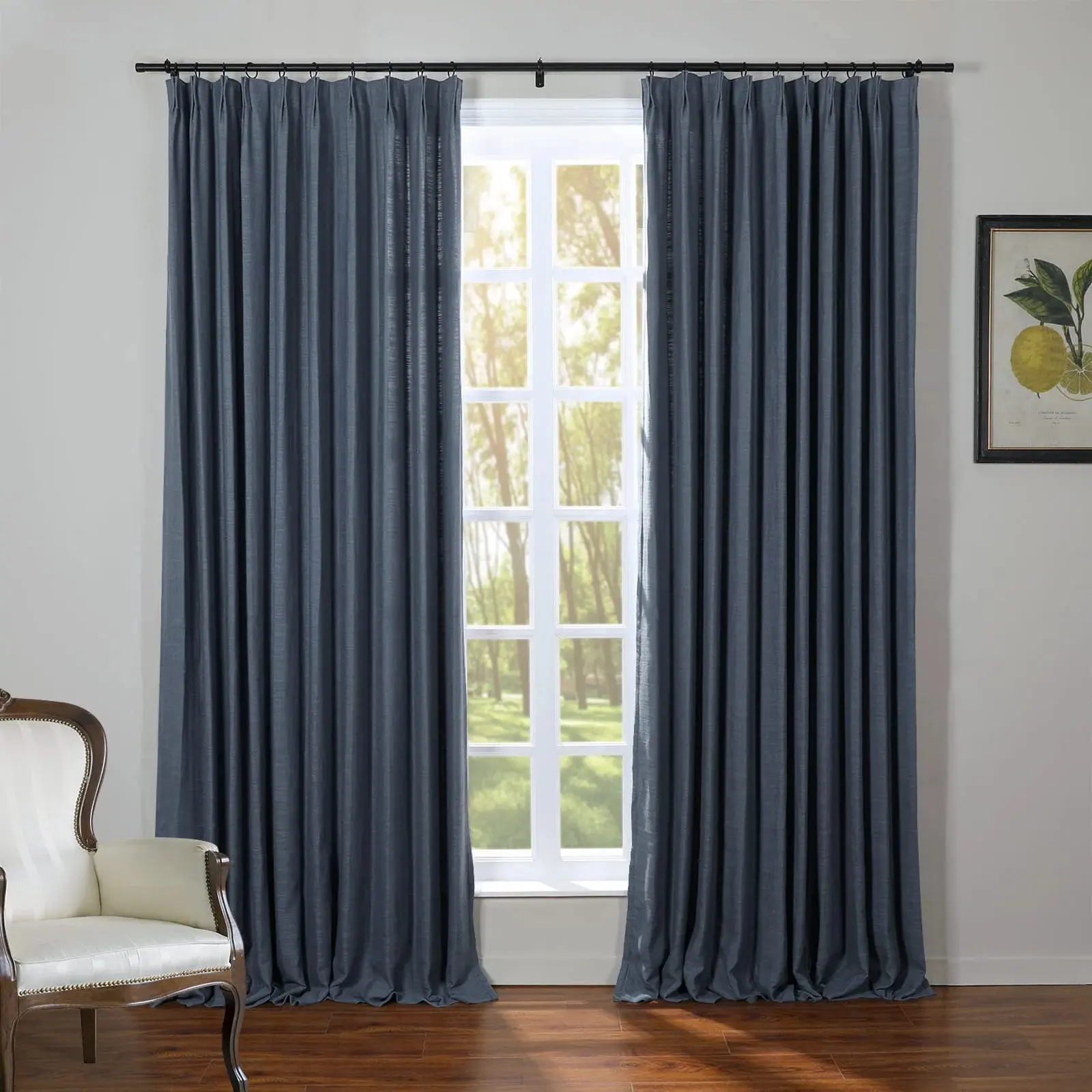 Kyla Linen Drapery Pleated - Image 126