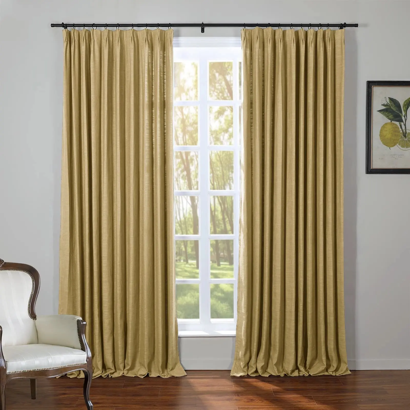 Kyla Linen Drapery Pleated - Image 31