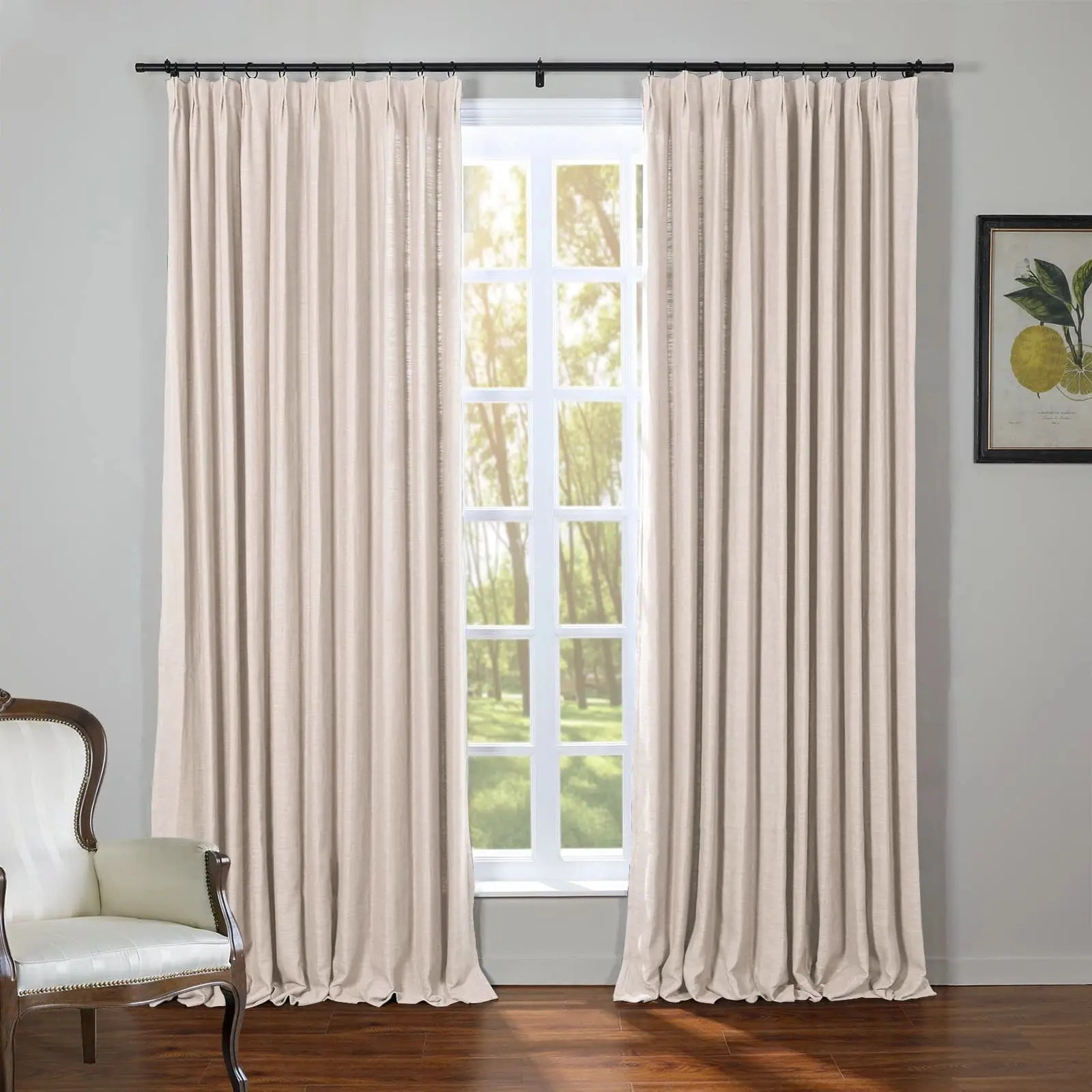 Kyla Linen Drapery Pleated - Image 33