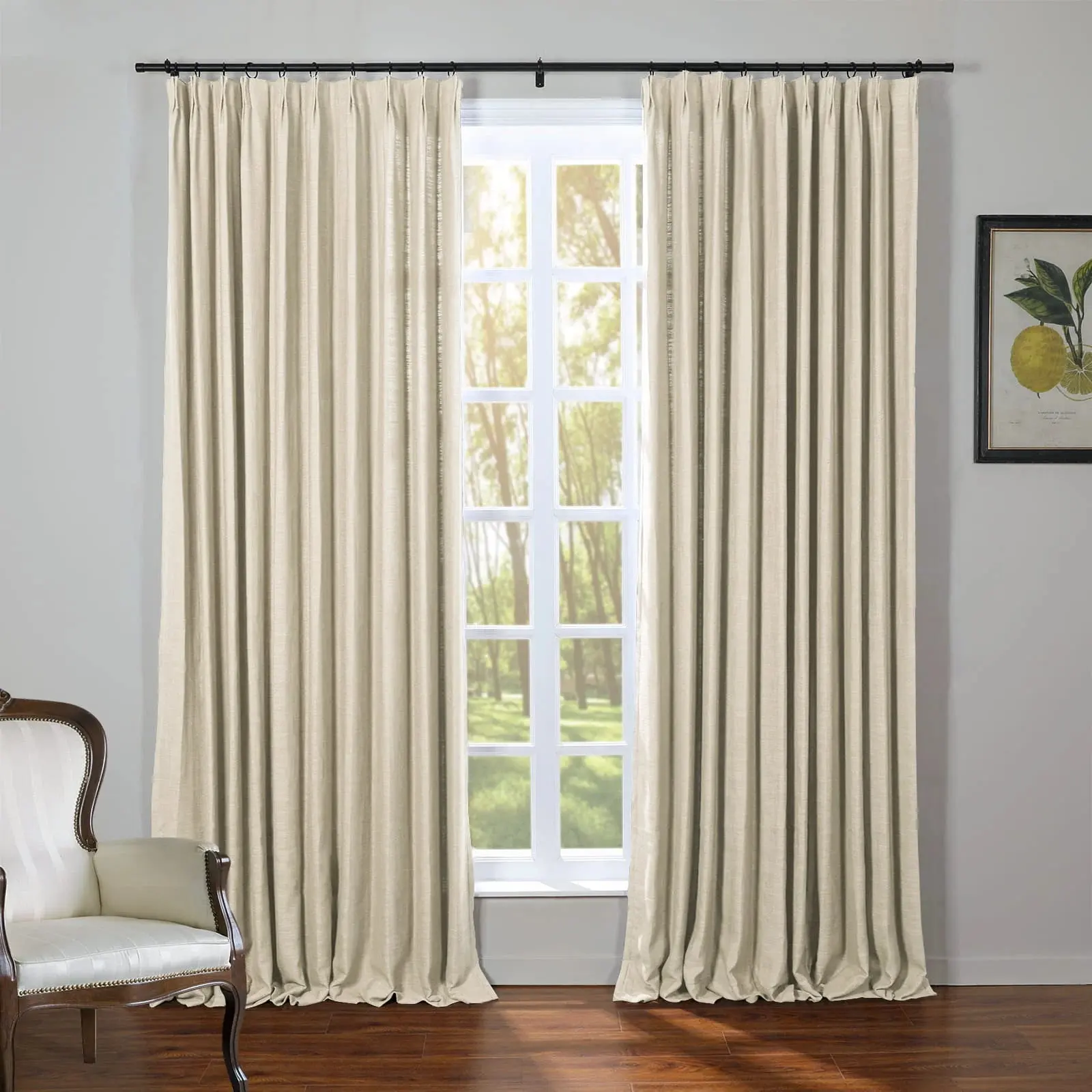 Kyla Linen Drapery Pleated - Image 46