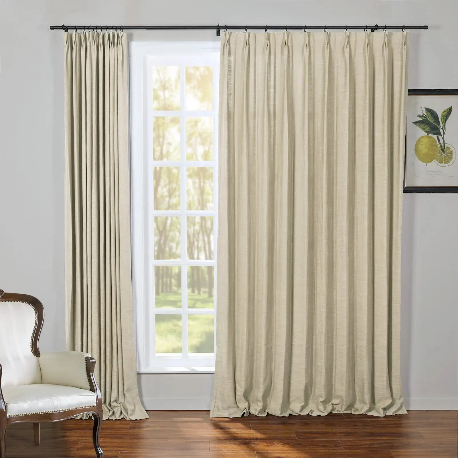 Kyla Linen Drapery Pleated - Image 48