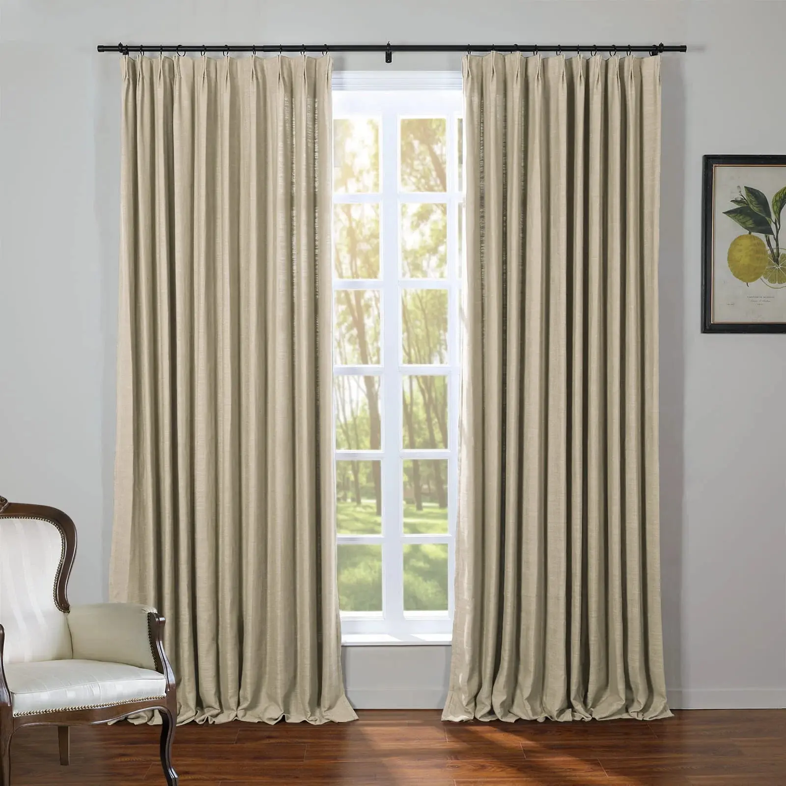Kyla Linen Drapery Pleated - Image 66