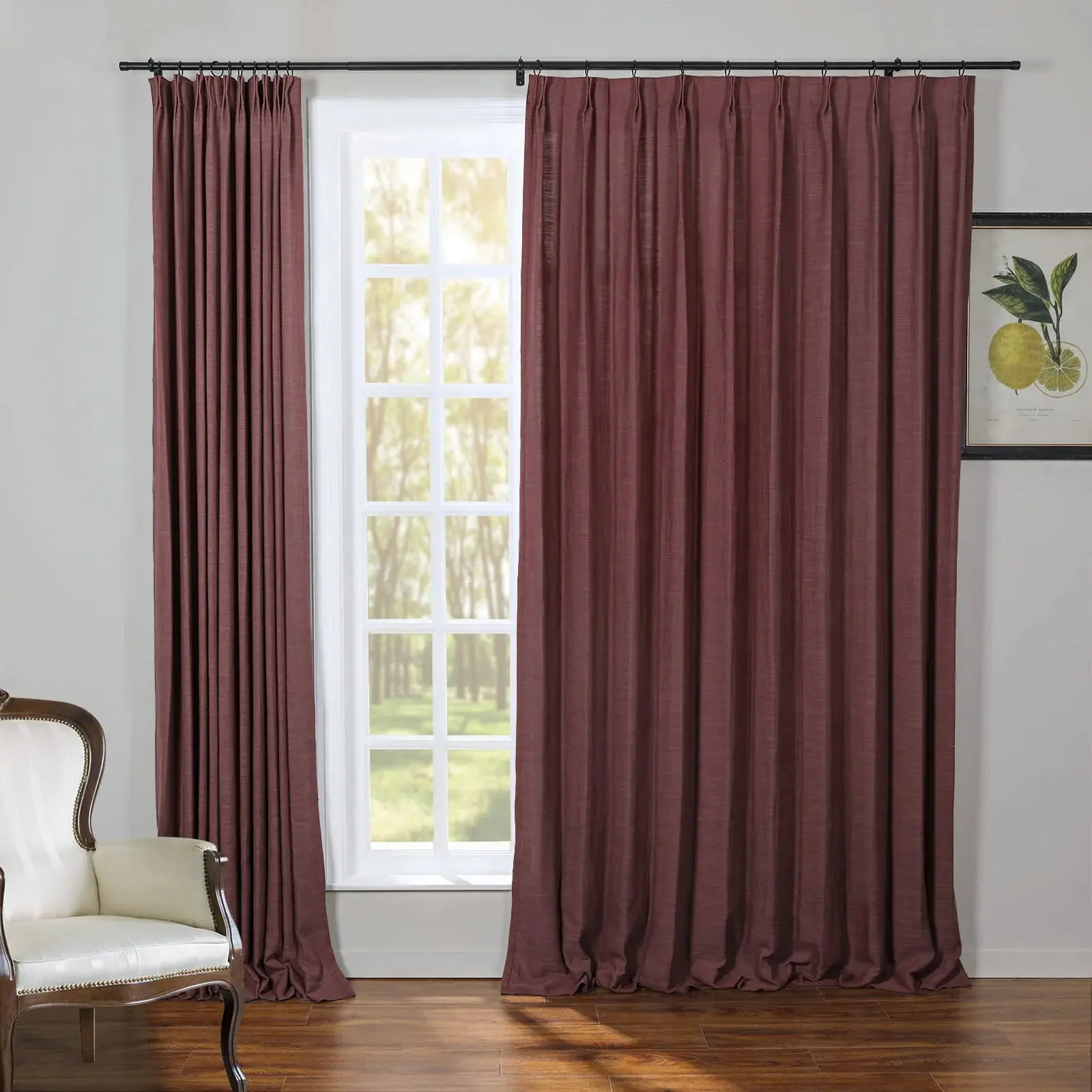 Kyla Linen Drapery Pleated - Image 87
