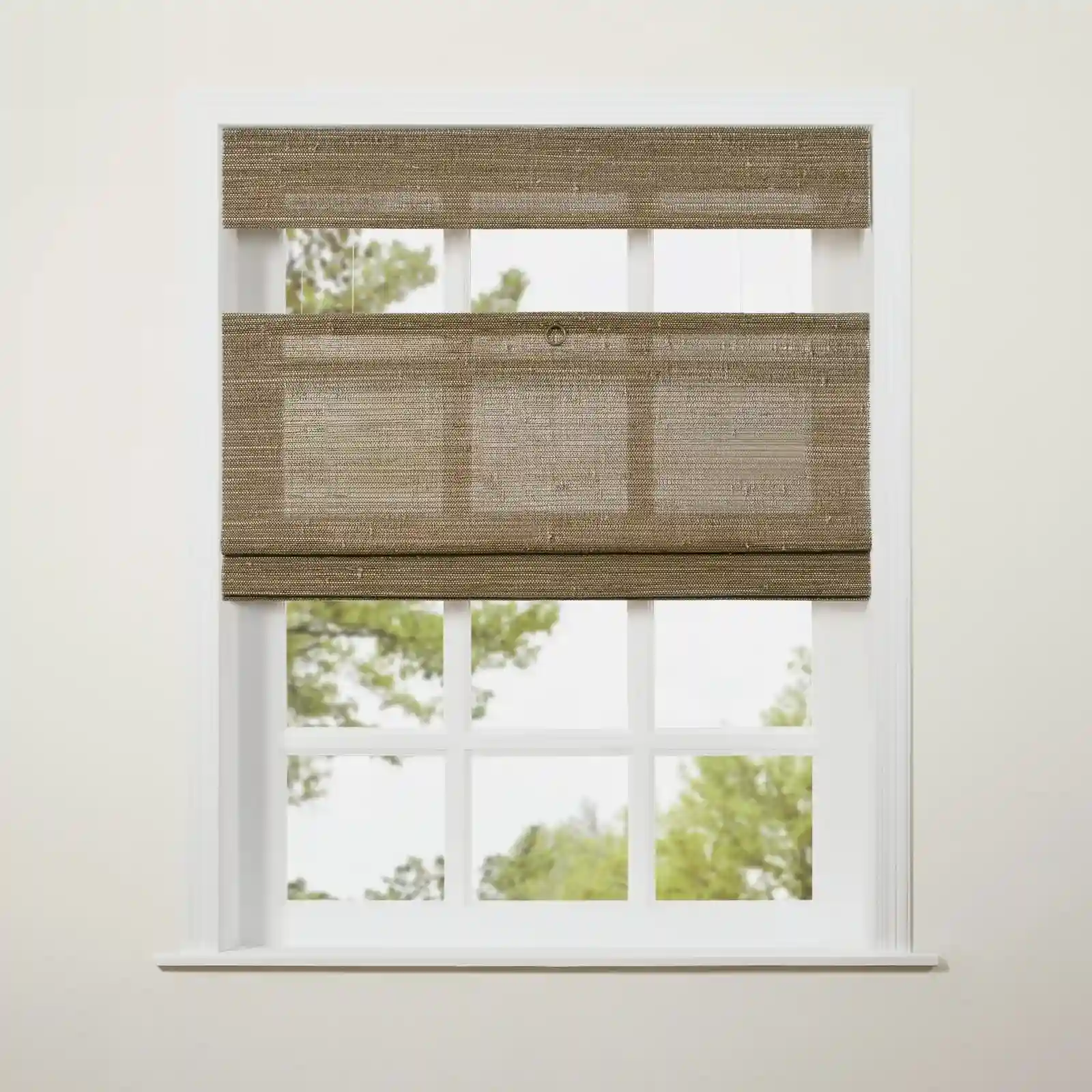 Lay Top Down Bottom Up Woven Wood Shade Cordless - Image 15