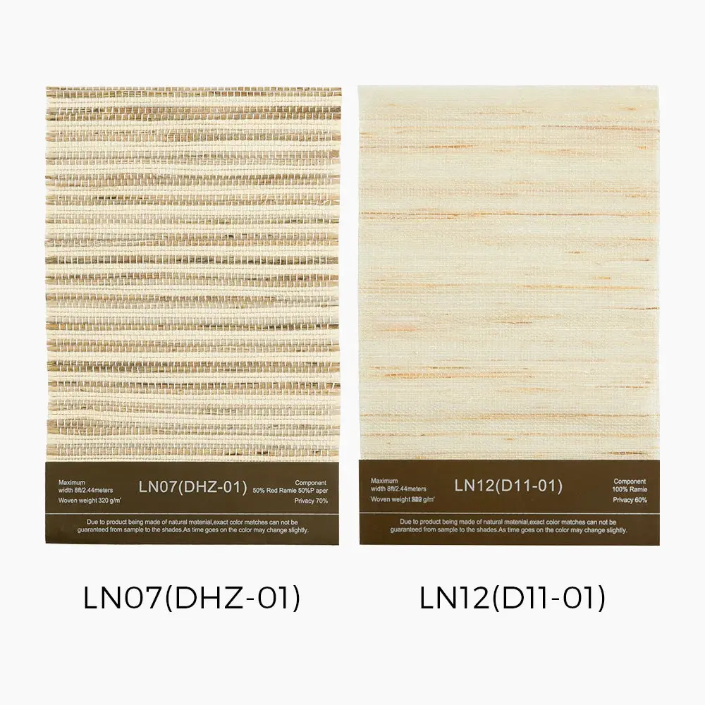 Lay Natural Woven Shade Samples Kit 10 Colors - Image 4