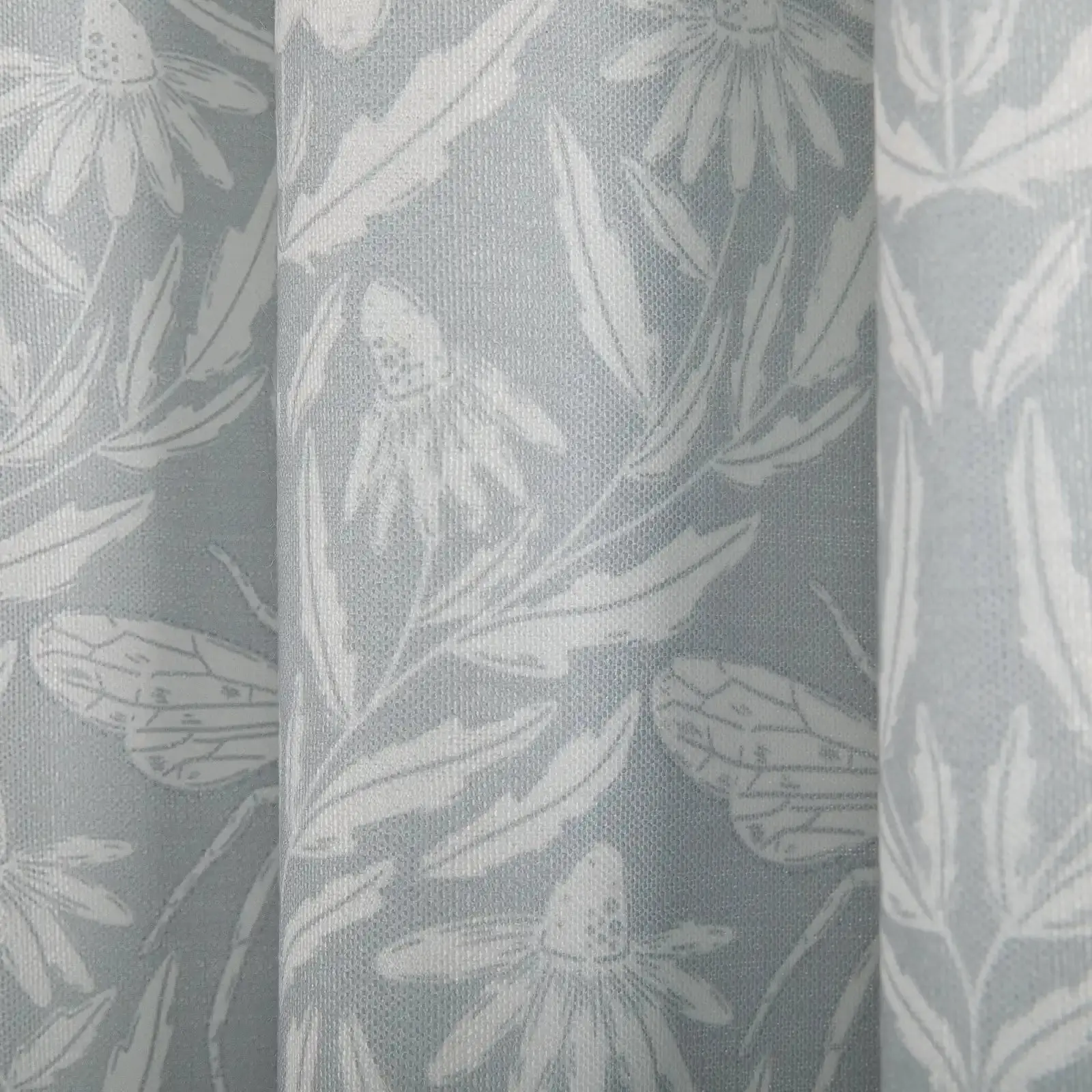 Leah Berin Garden Botanical Cotton Print Drapery Pleated - Image 28