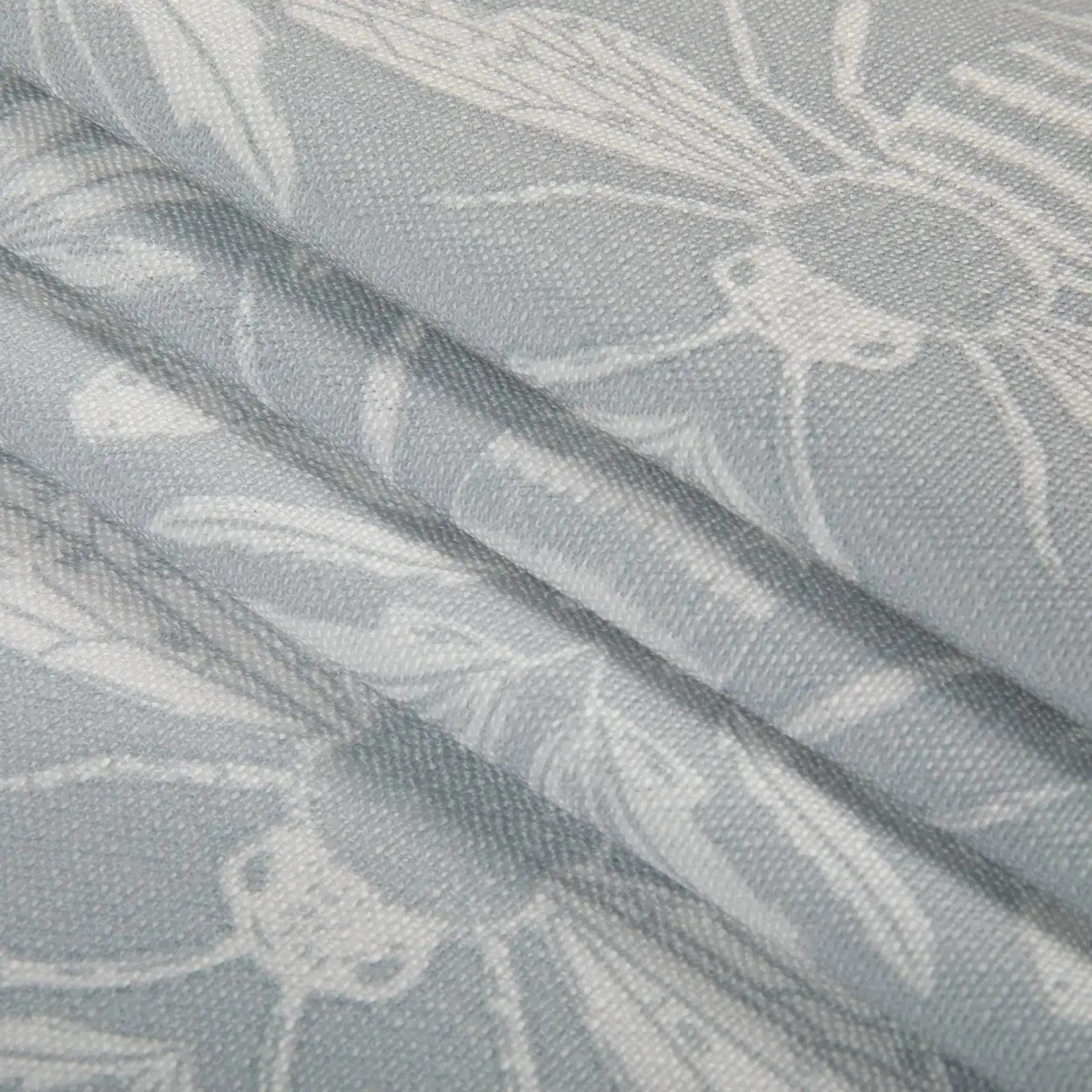 Leah Berin Garden Botanical Cotton Print Drapery Pleated - Image 29