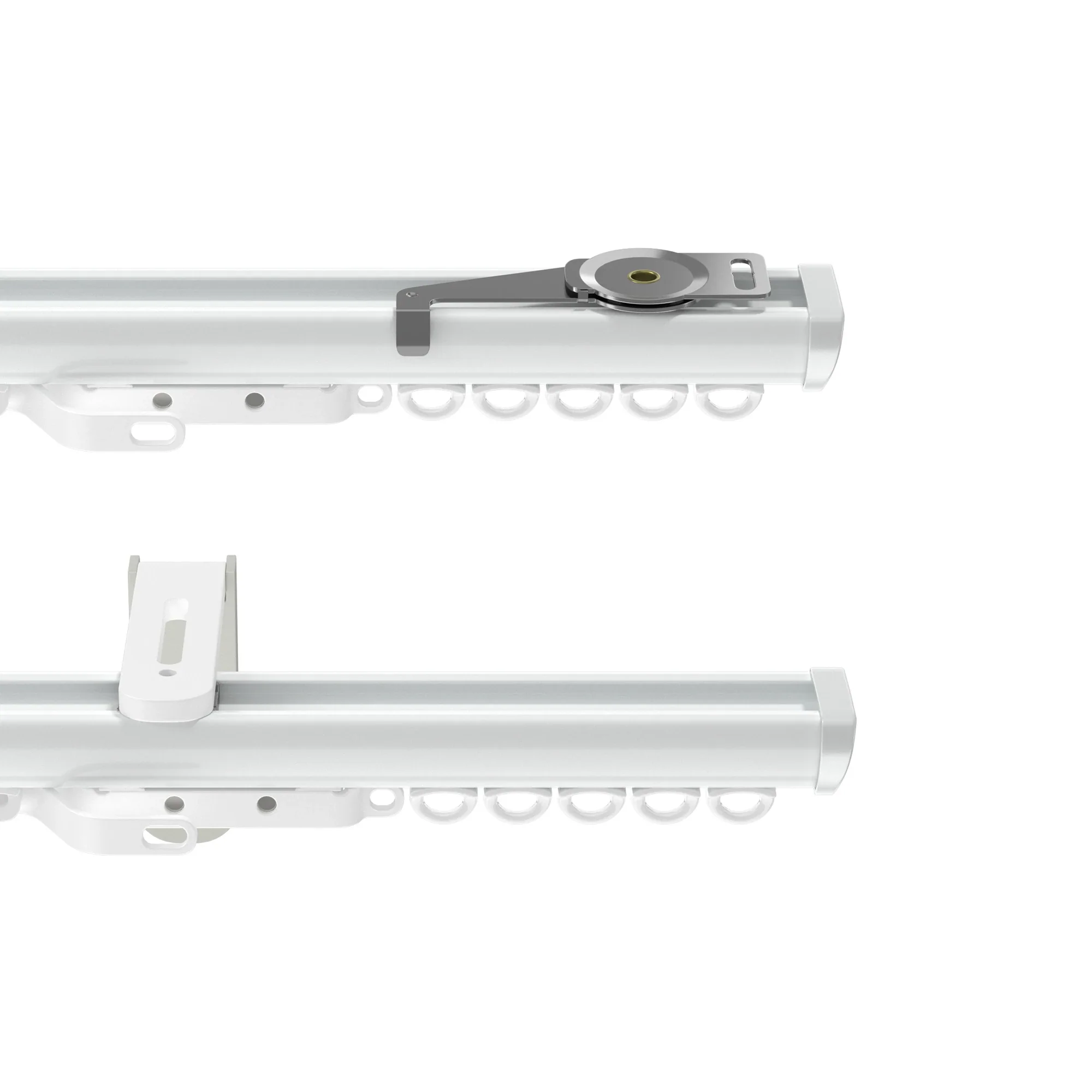 Leo Single Wall & Ceiling Curtain Track - Image 4