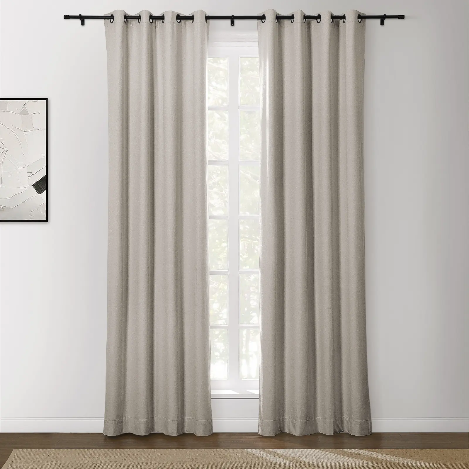 Lila 100% Blackout Drape Grommet - Image 15
