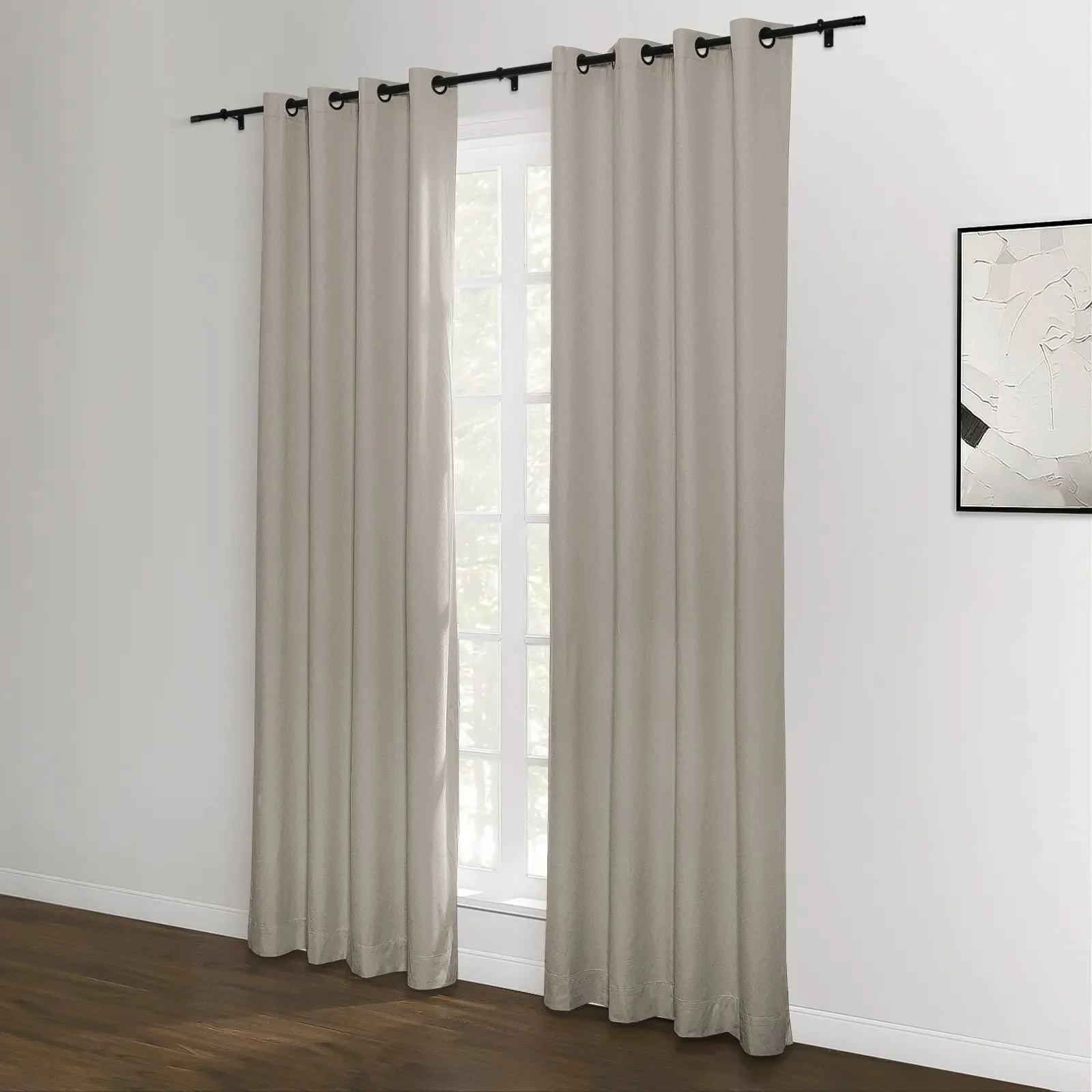 Lila 100% Blackout Drape Grommet - Image 16