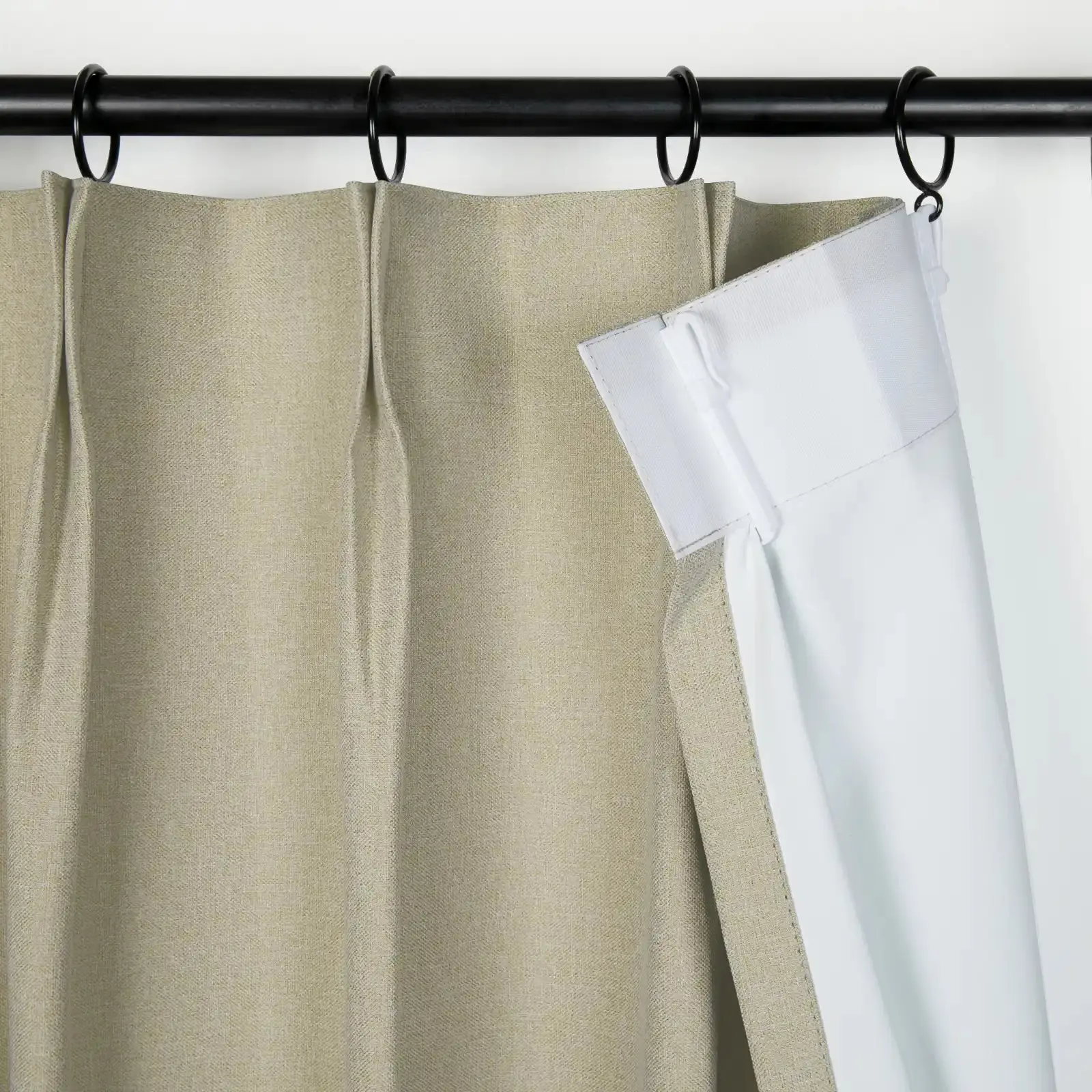 Lila 100% Blackout Drape Pleated - Image 40