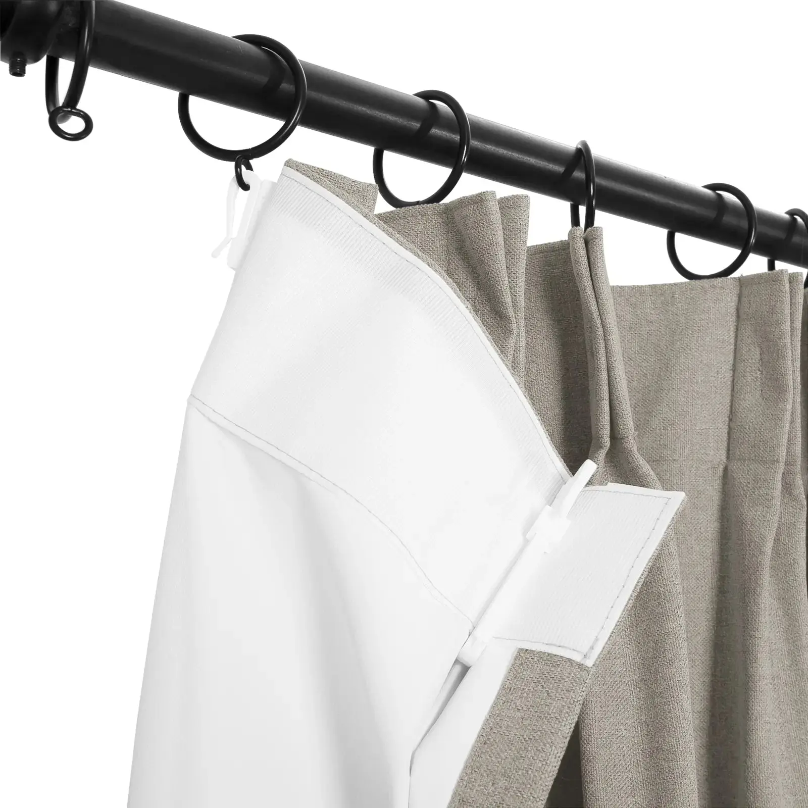 Lila 100% Blackout Drape Pleated - Image 60