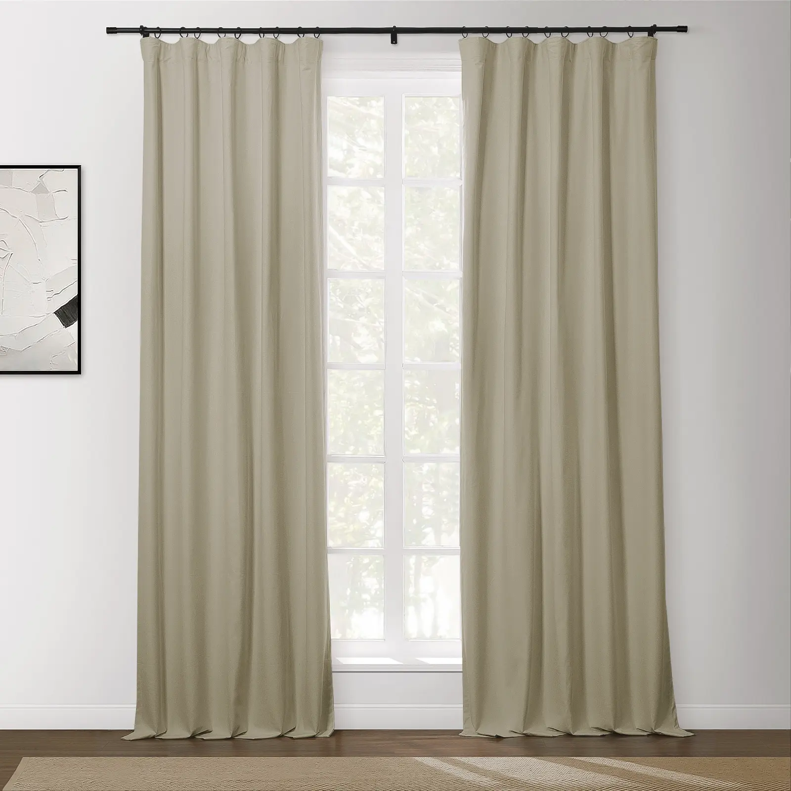 Lila 100% Blackout Drape Soft Top - Image 11