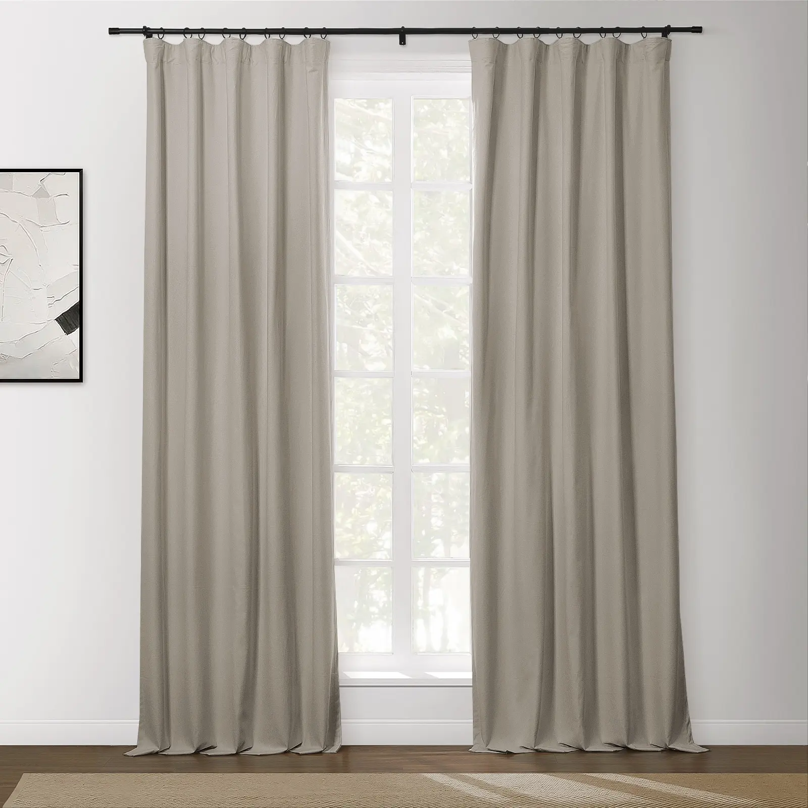 Lila 100% Blackout Drape Soft Top - Image 12