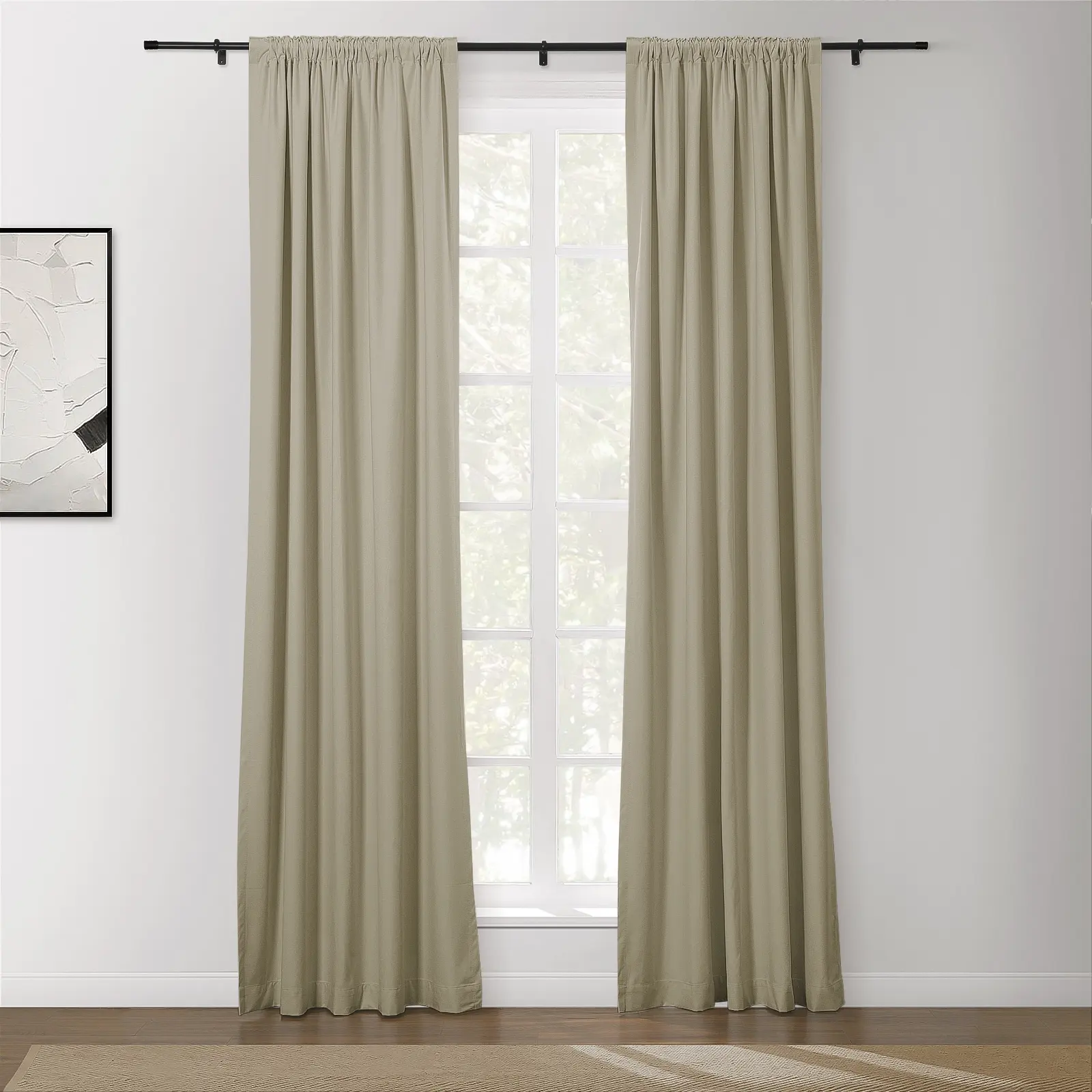 Lila 100% Blackout Drape Soft Top - Image 13