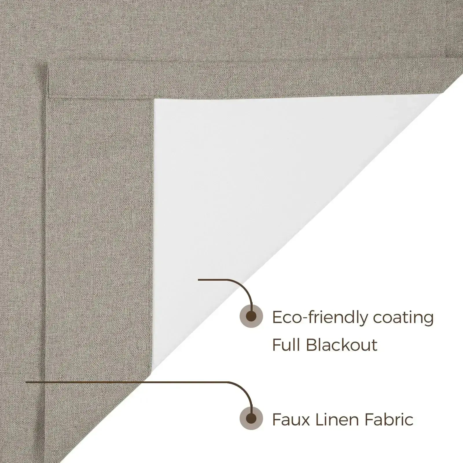 Lila 100% Blackout Drape Pleated - Image 82