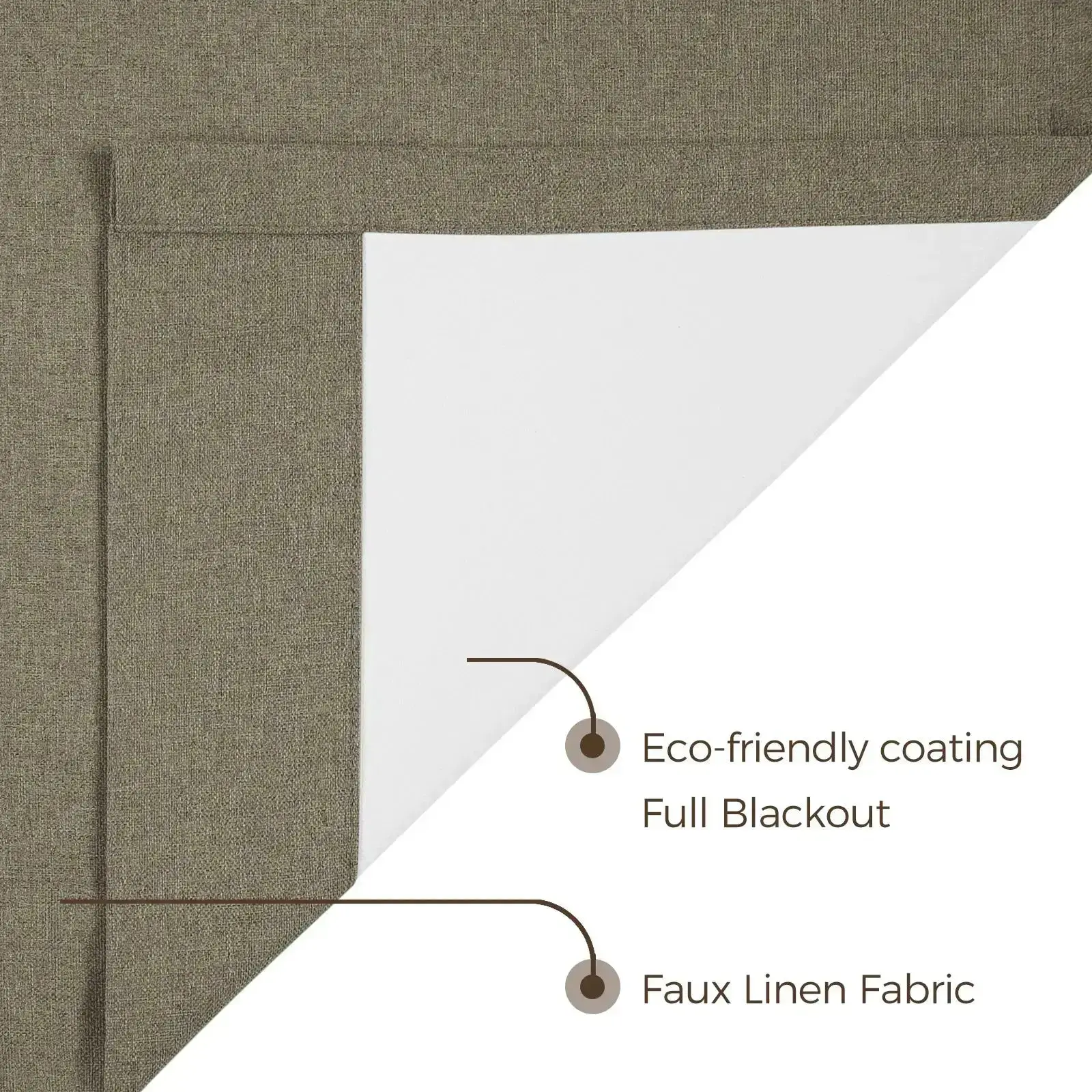 Lila 100% Blackout Drape Pleated - Image 81