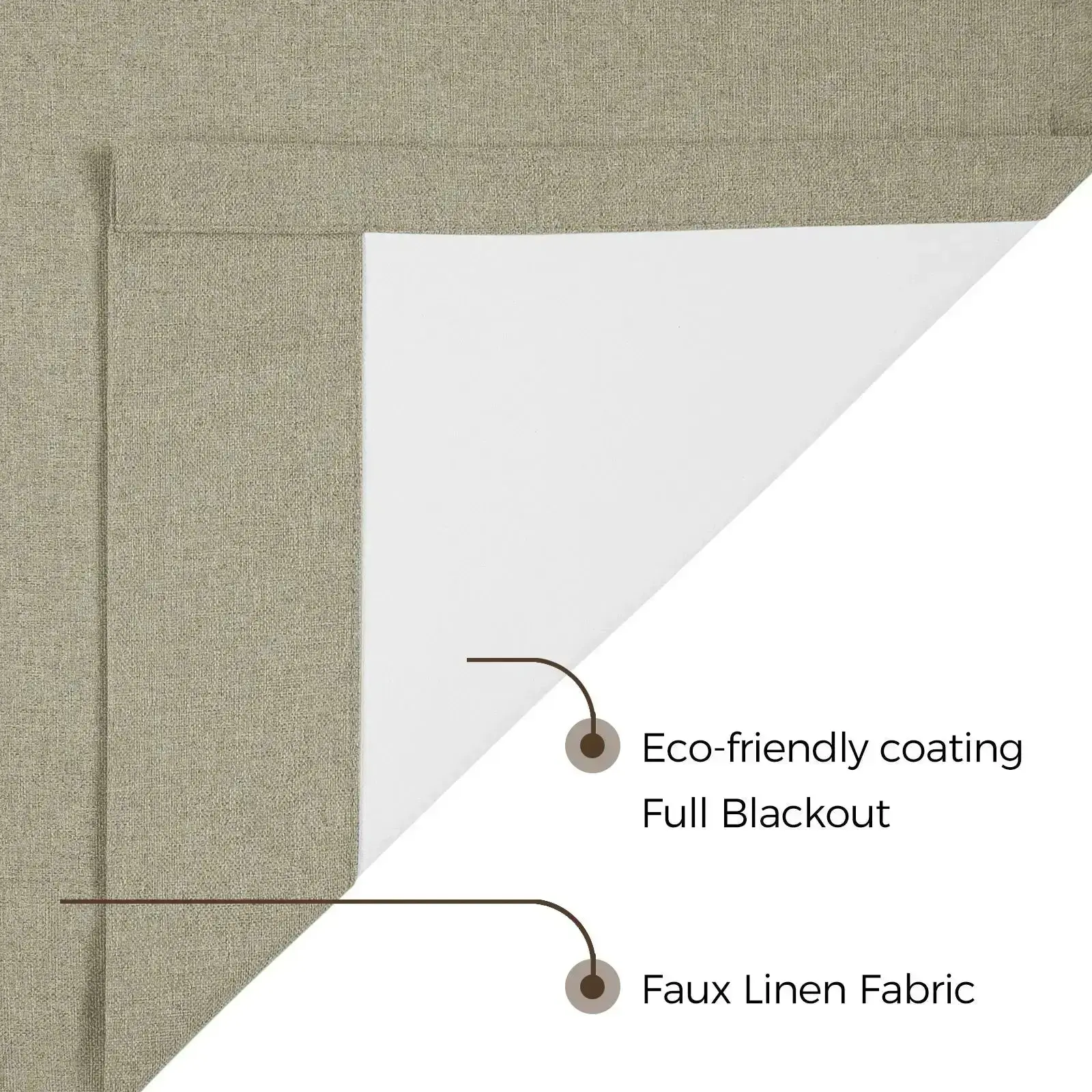 Lila 100% Blackout Drape Pleated - Image 83