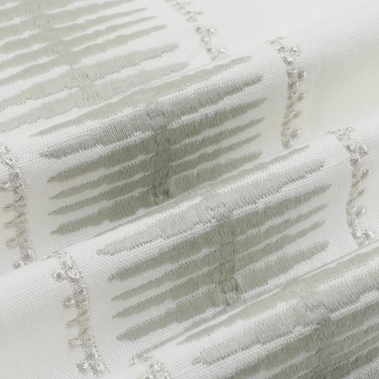 Linnea Linen Cotton Embroidered Curtain Pleated - Image 92