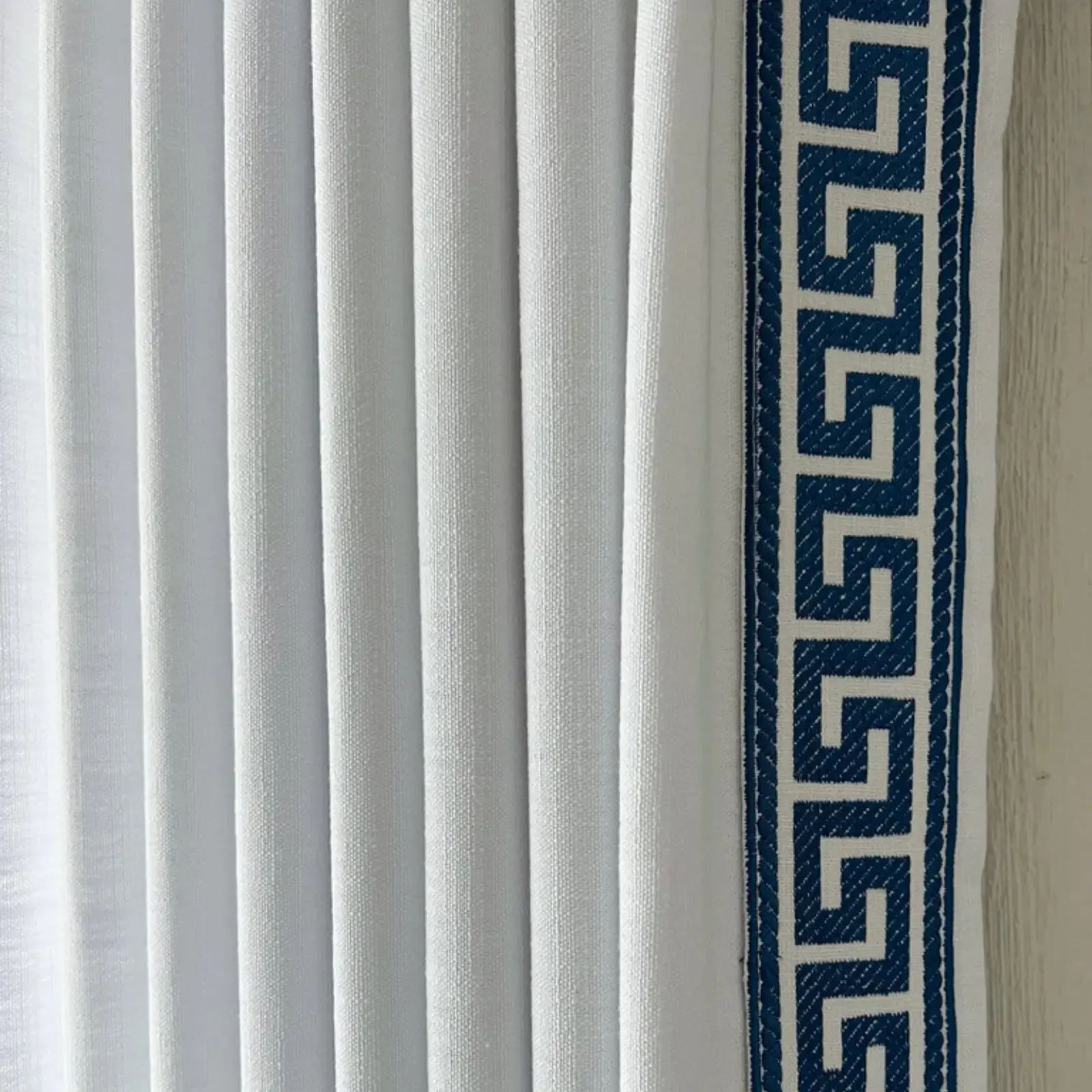 Liz Linen Curtains with Border Trim (Sold per Pair) - Image 68