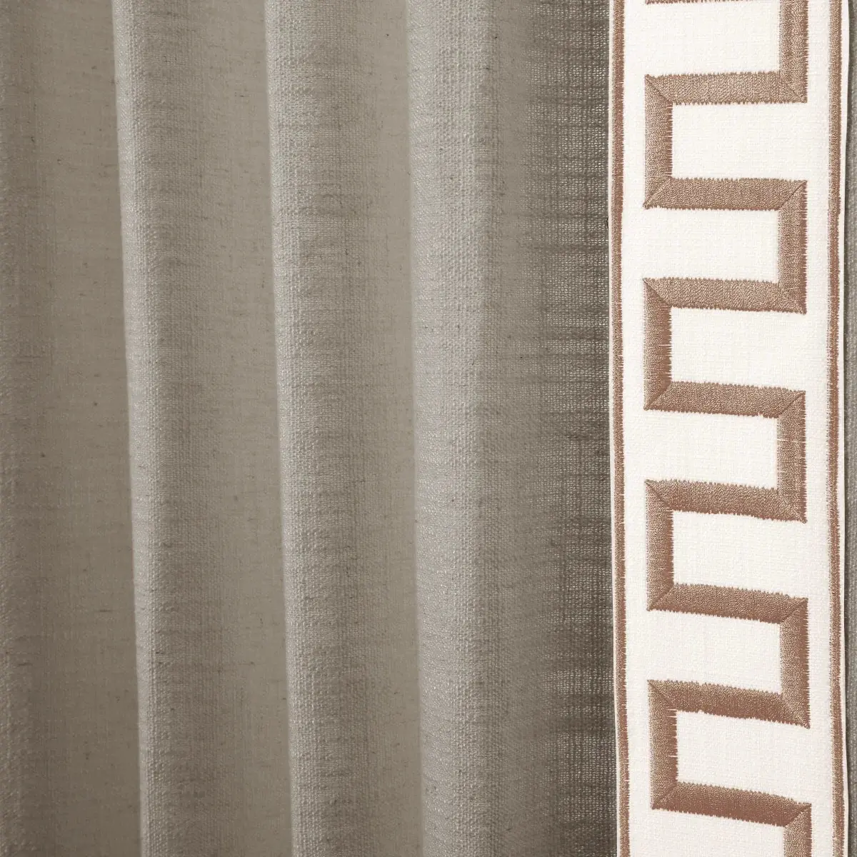 Liz Linen Curtains with Border Trim (Sold per Pair) - Image 72