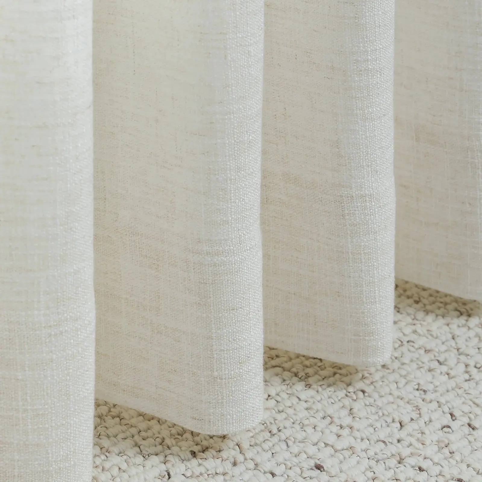 Liz Linen Curtains with Border Trim (Sold per Pair) - Image 8