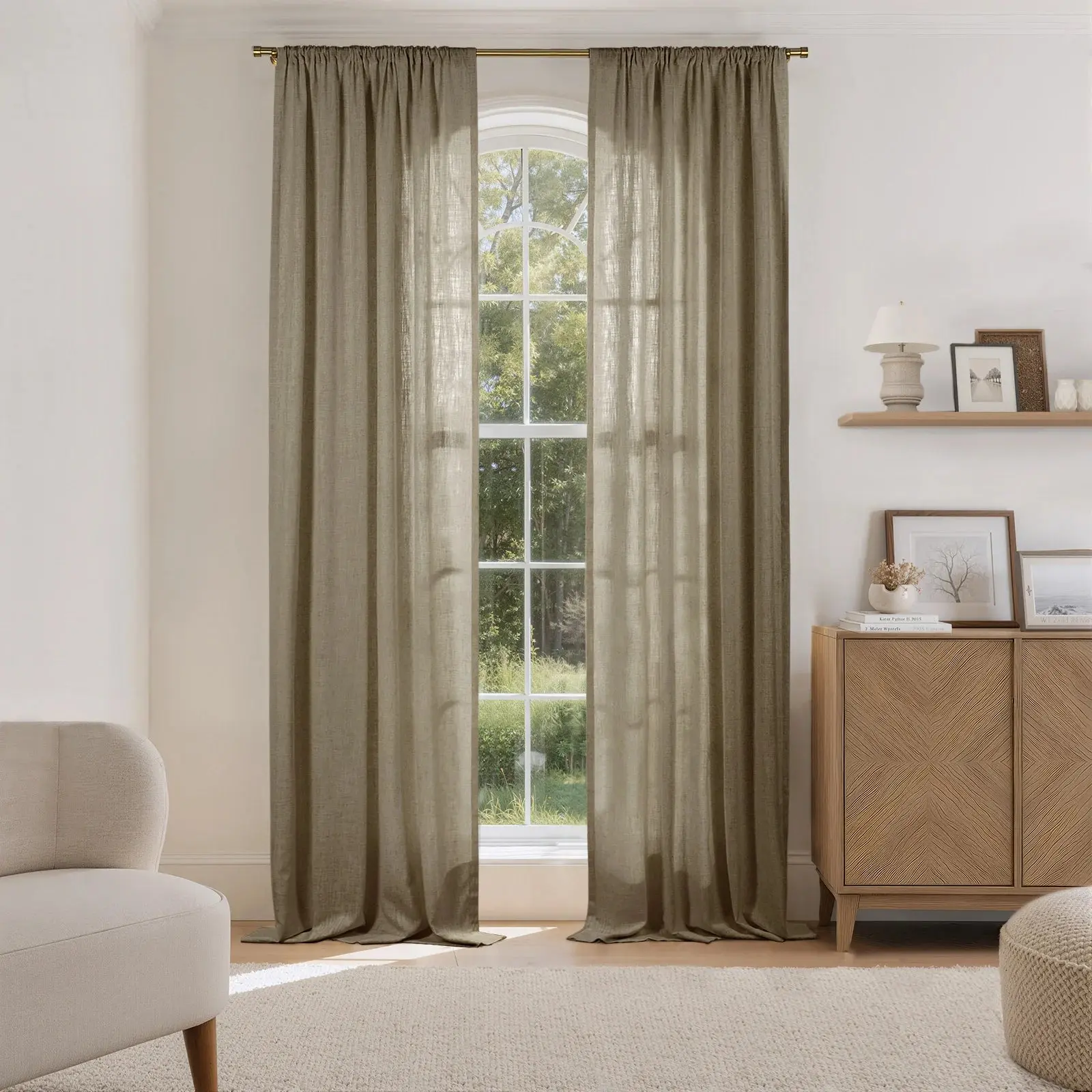 Liz Linen Drape Soft Top - Image 31