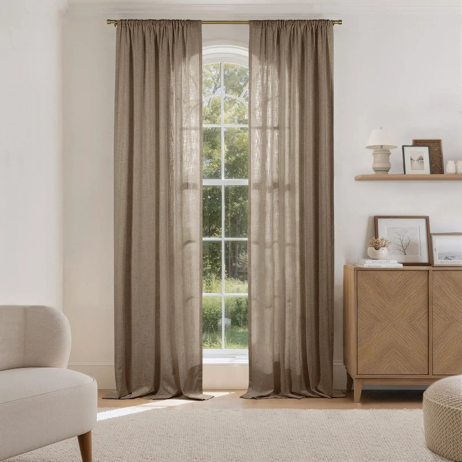Liz Linen Drape Soft Top - Image 34