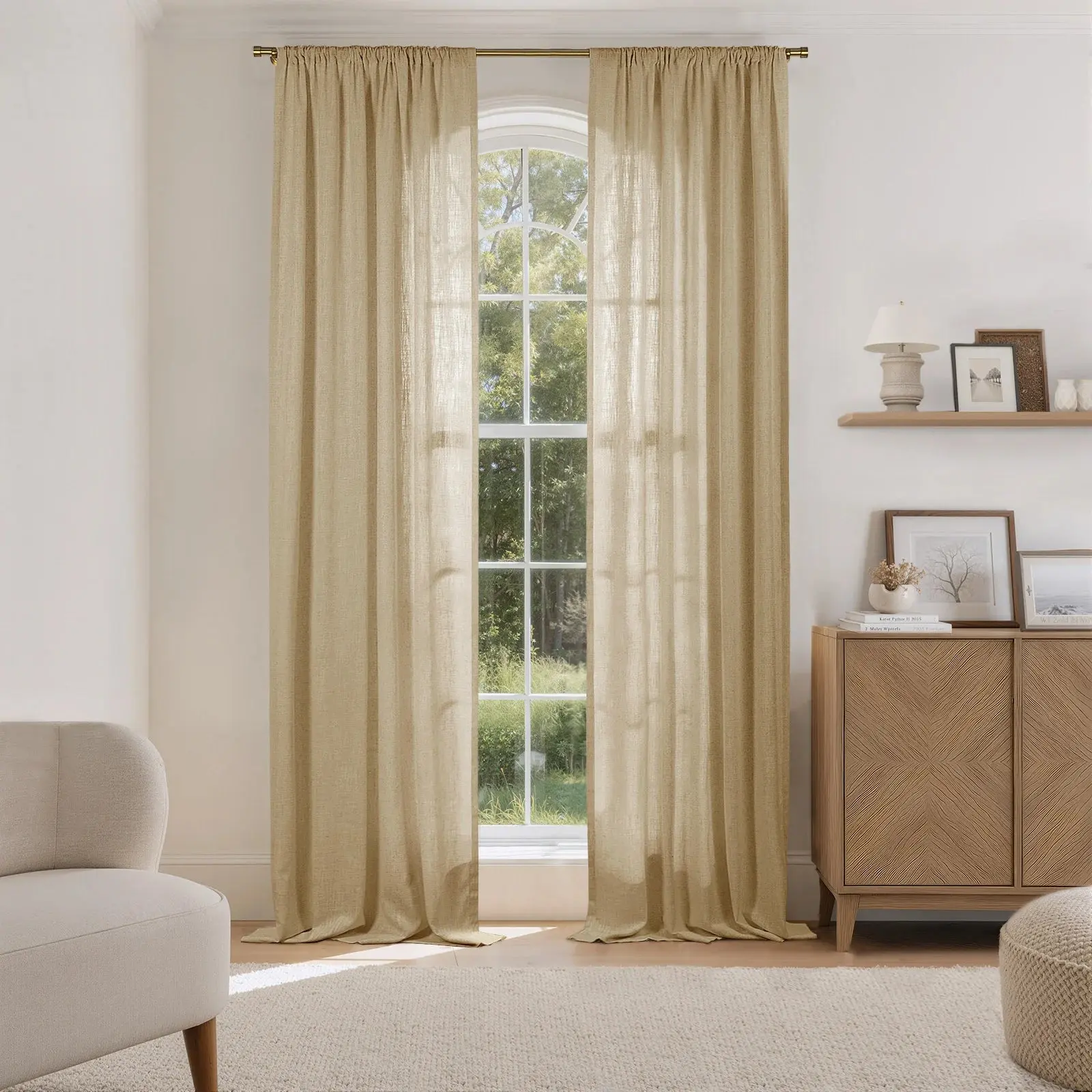 Liz Linen Drape Soft Top - Image 88