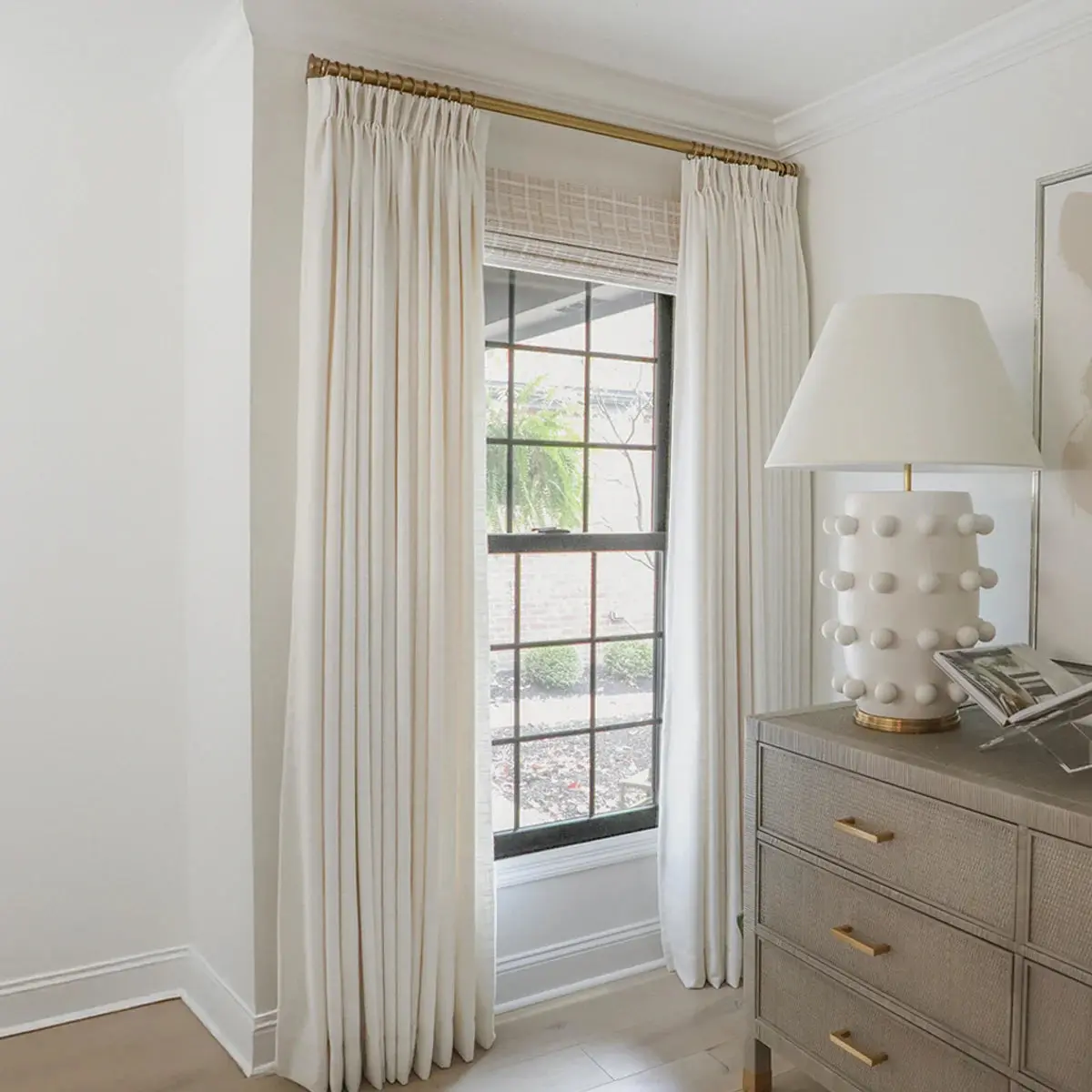 Liz Linen Ready Made Privacy Curtains Pinch Pleat Unlined - Image 67