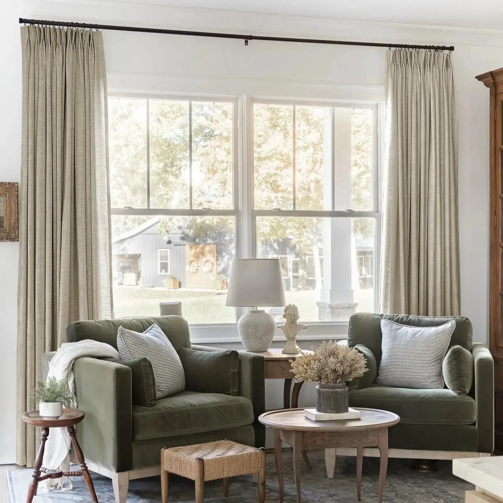 Liz Loft Curtain Extra Long Pleated Curtains - Image 12