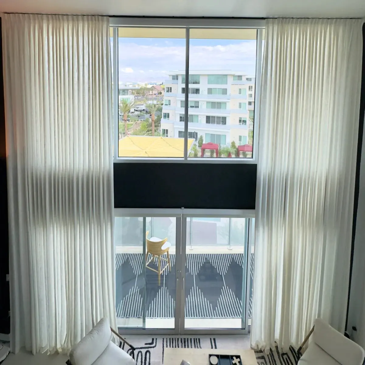 Liz Loft Curtain Extra Long Pleated Curtains - Image 6