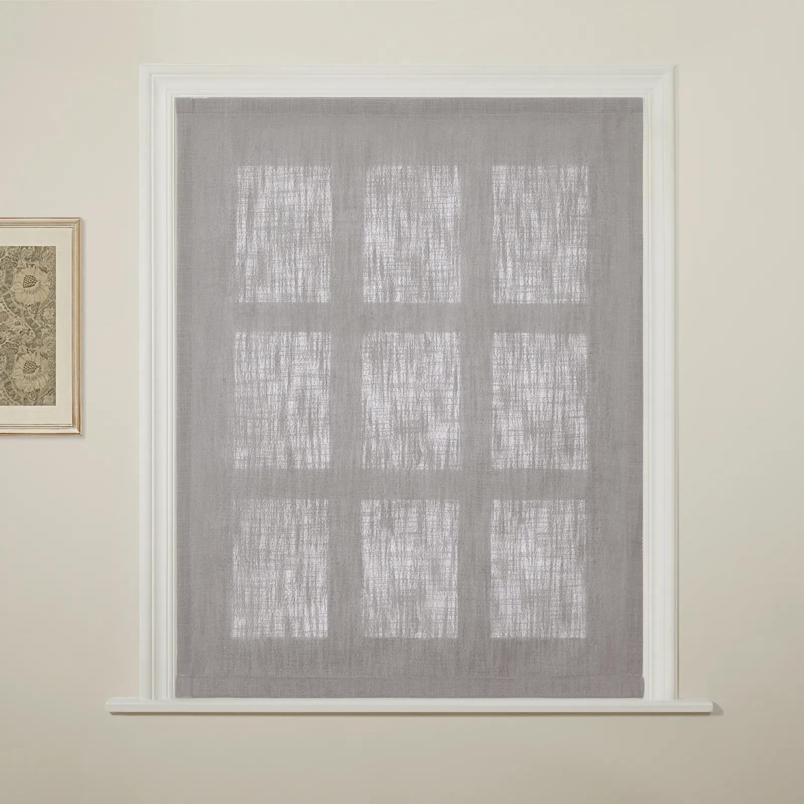 Liz Linen Flat Roman Shade Cord Lift - Image 52