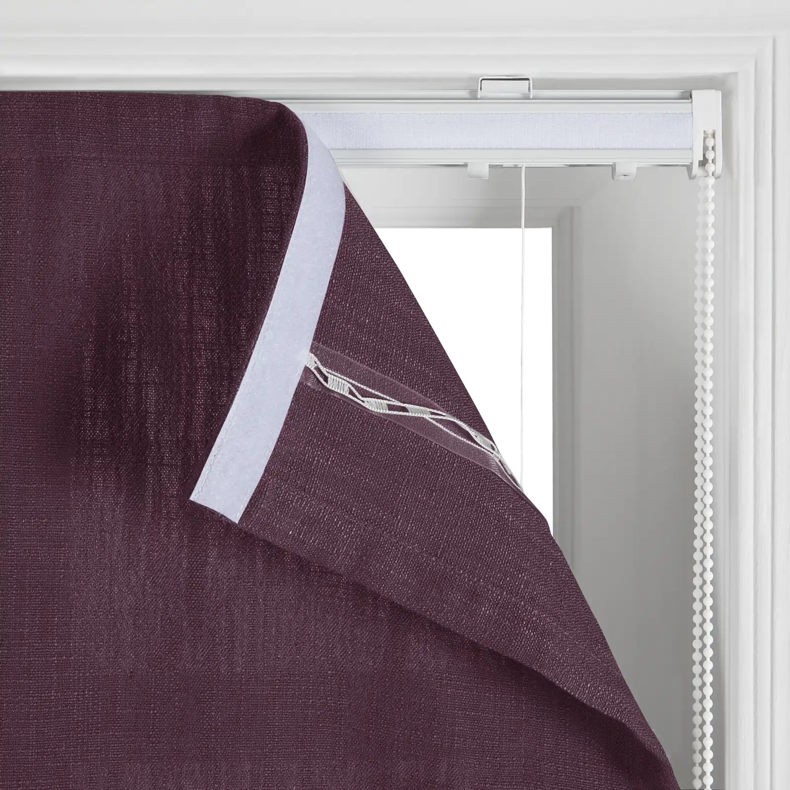 Liz Linen Pleated Balloon Shade Cord Lift - Image 117