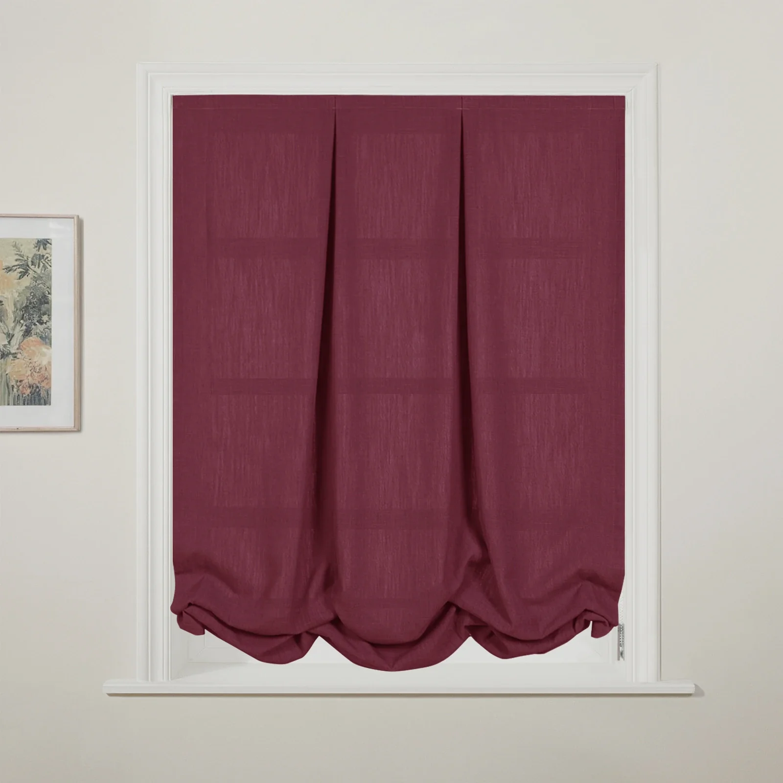 Liz Linen Pleated Balloon Shade Cord Lift - Image 131