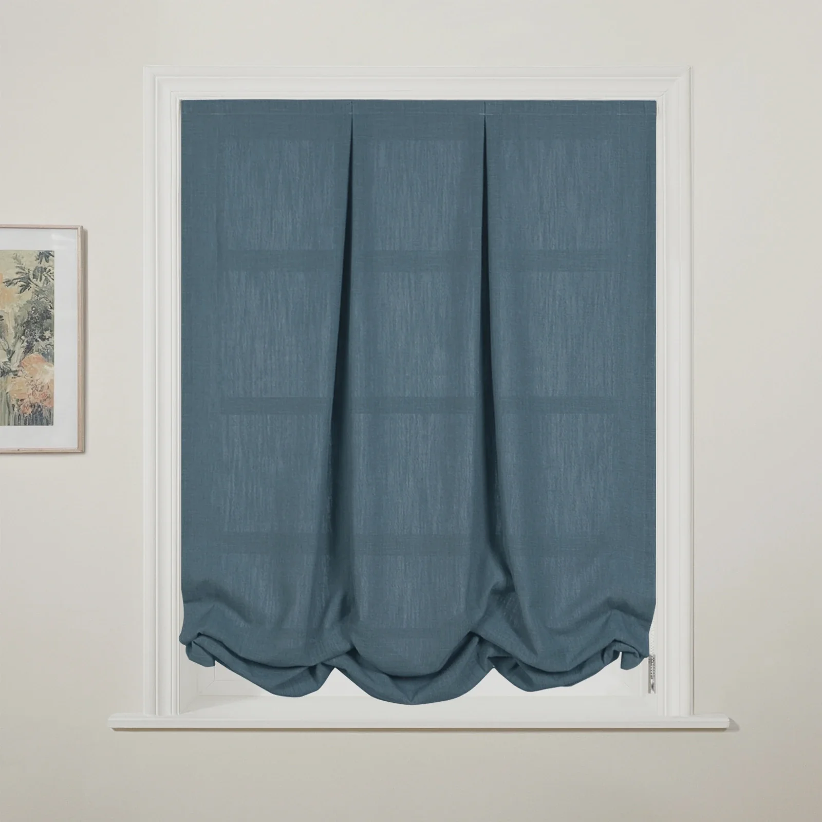 Liz Linen Pleated Balloon Shade Cord Lift - Image 203