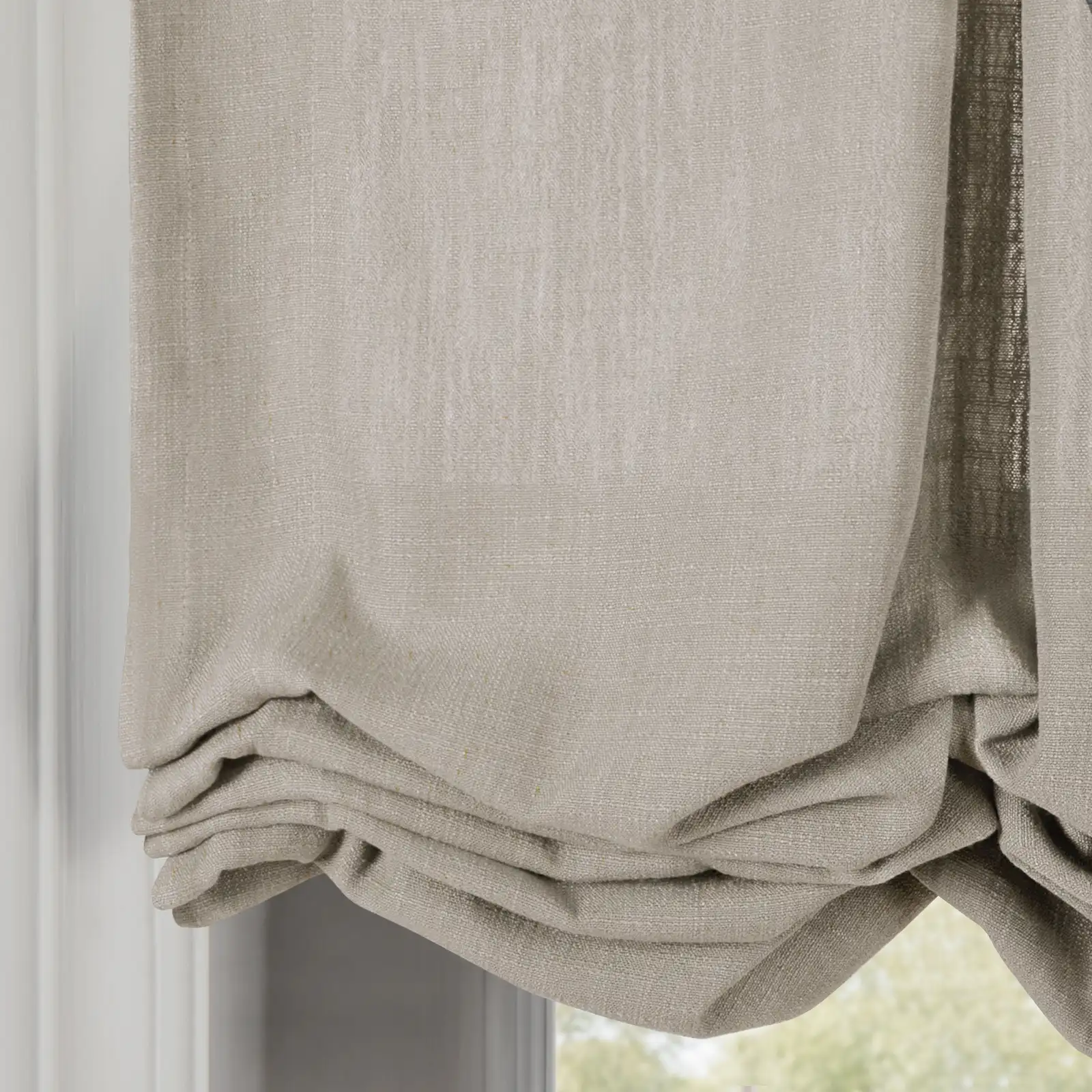 Liz Linen Pleated Balloon Shade Cord Lift - Image 37