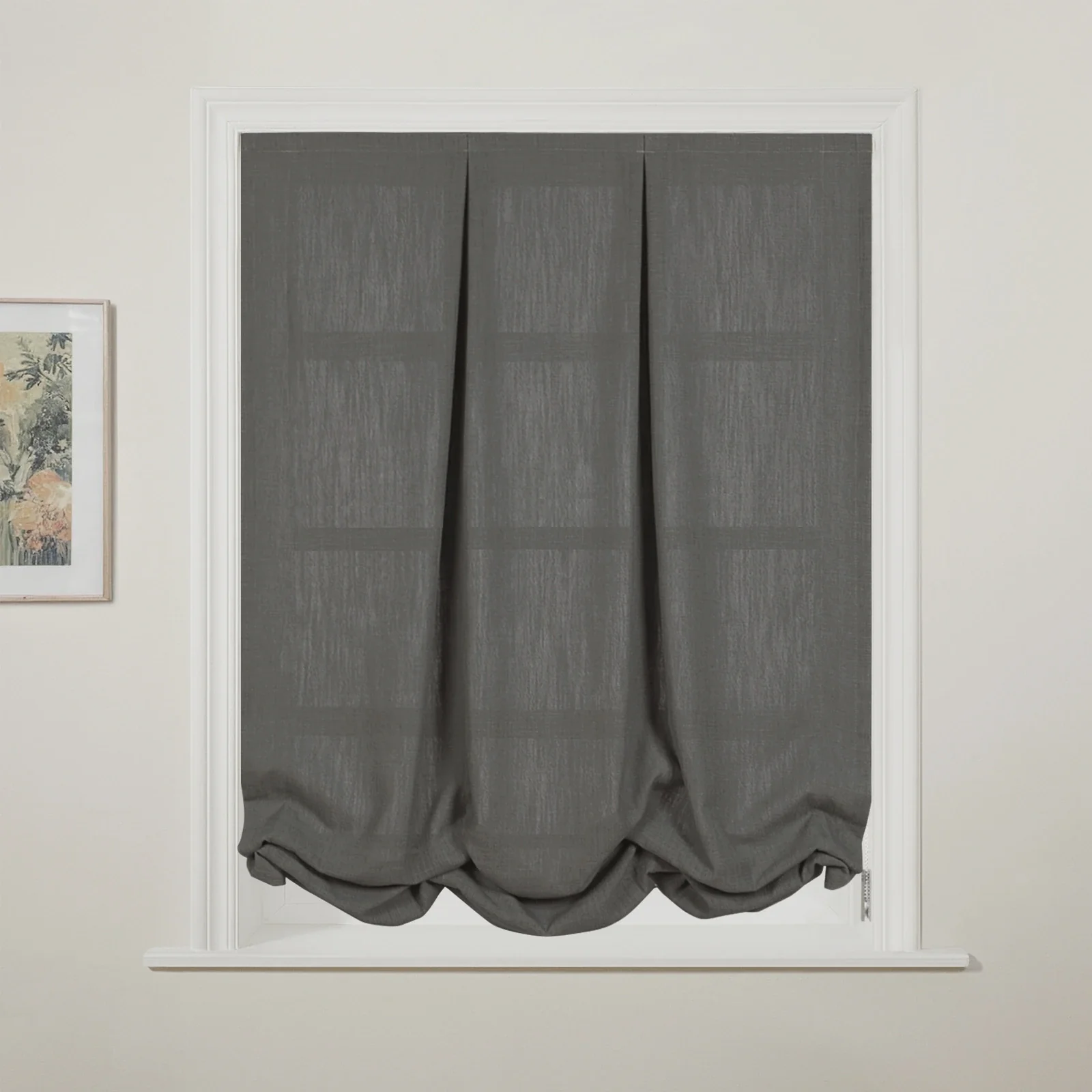 Liz Linen Pleated Balloon Shade Cord Lift - Image 89