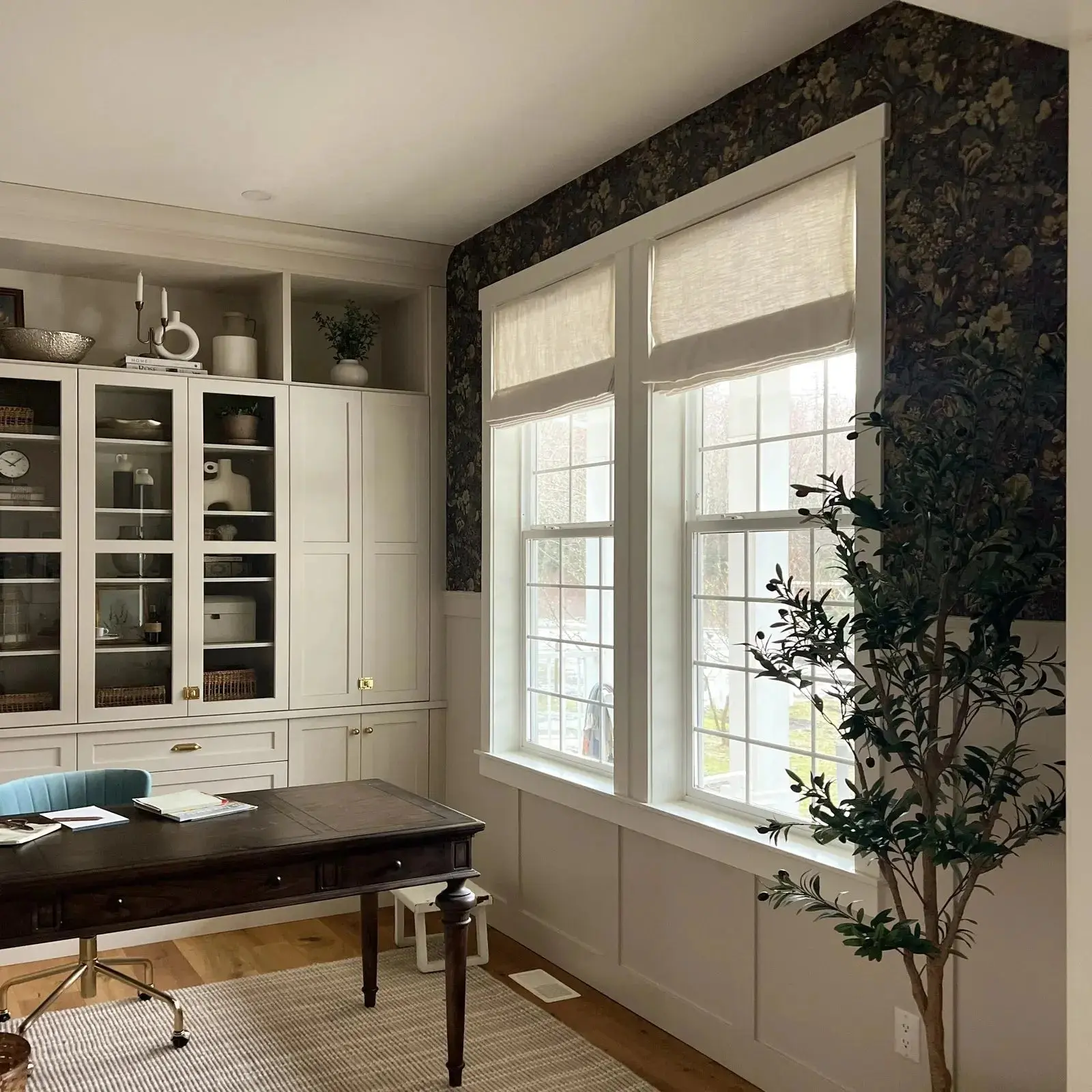 Liz Linen Roman Shade Cordless - Image 32