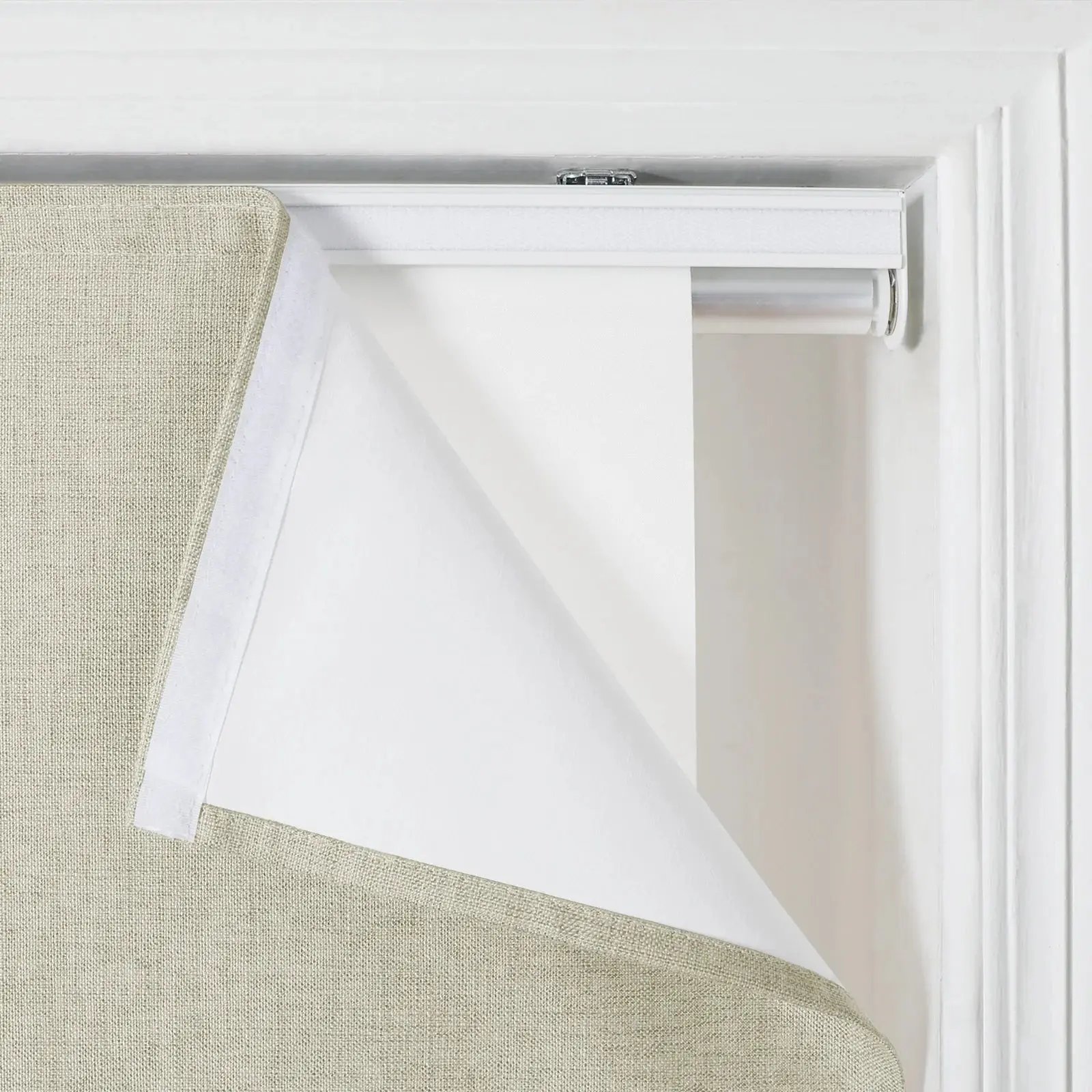 Liz Linen Roman Shade Cordless - Image 89