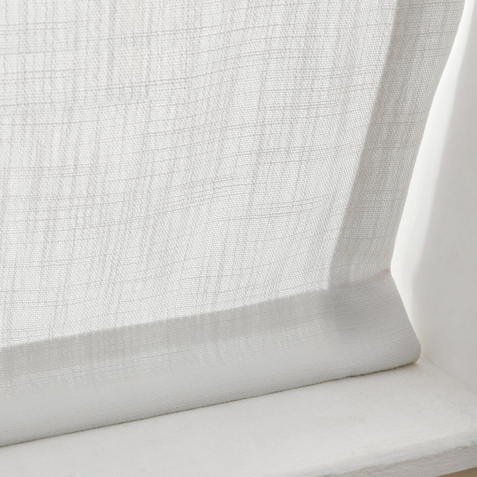 TWOPAGES Liz™ Linen Roman Shade Cordless Plus Size - Image 18