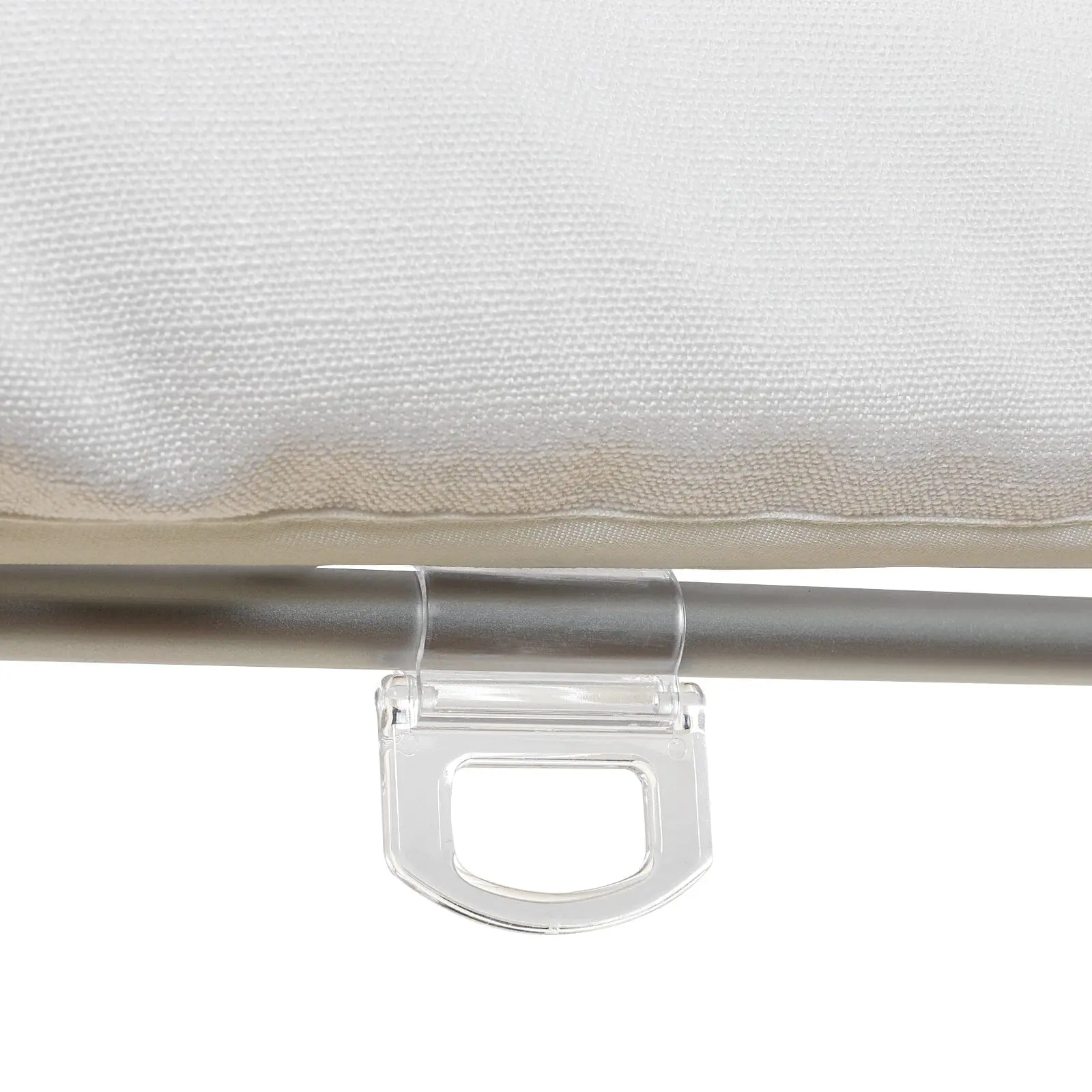 Kyla Linen Blend Roman Shade Cordless - Image 9