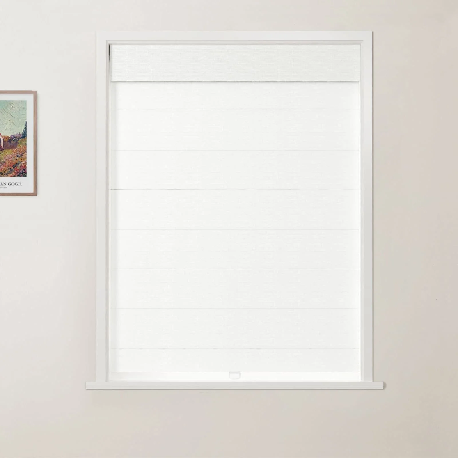 Custom Top Down Bottom Up Roman Shade Cordless - Image 14