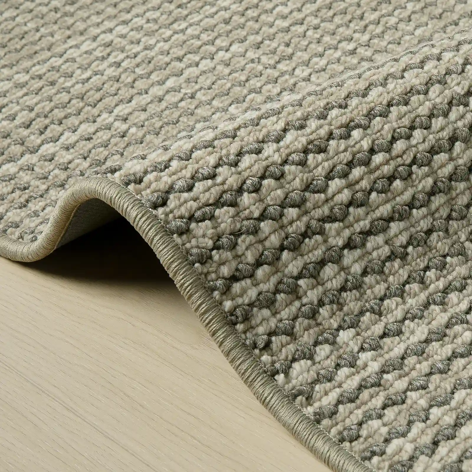 Lucia Textured Striped Wool Rug - Image 15