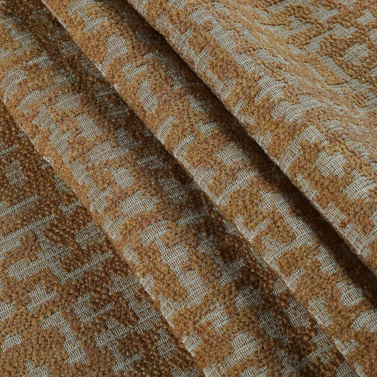 Lydia Brick Jacquard Curtain Pleated - Serie G - Image 13